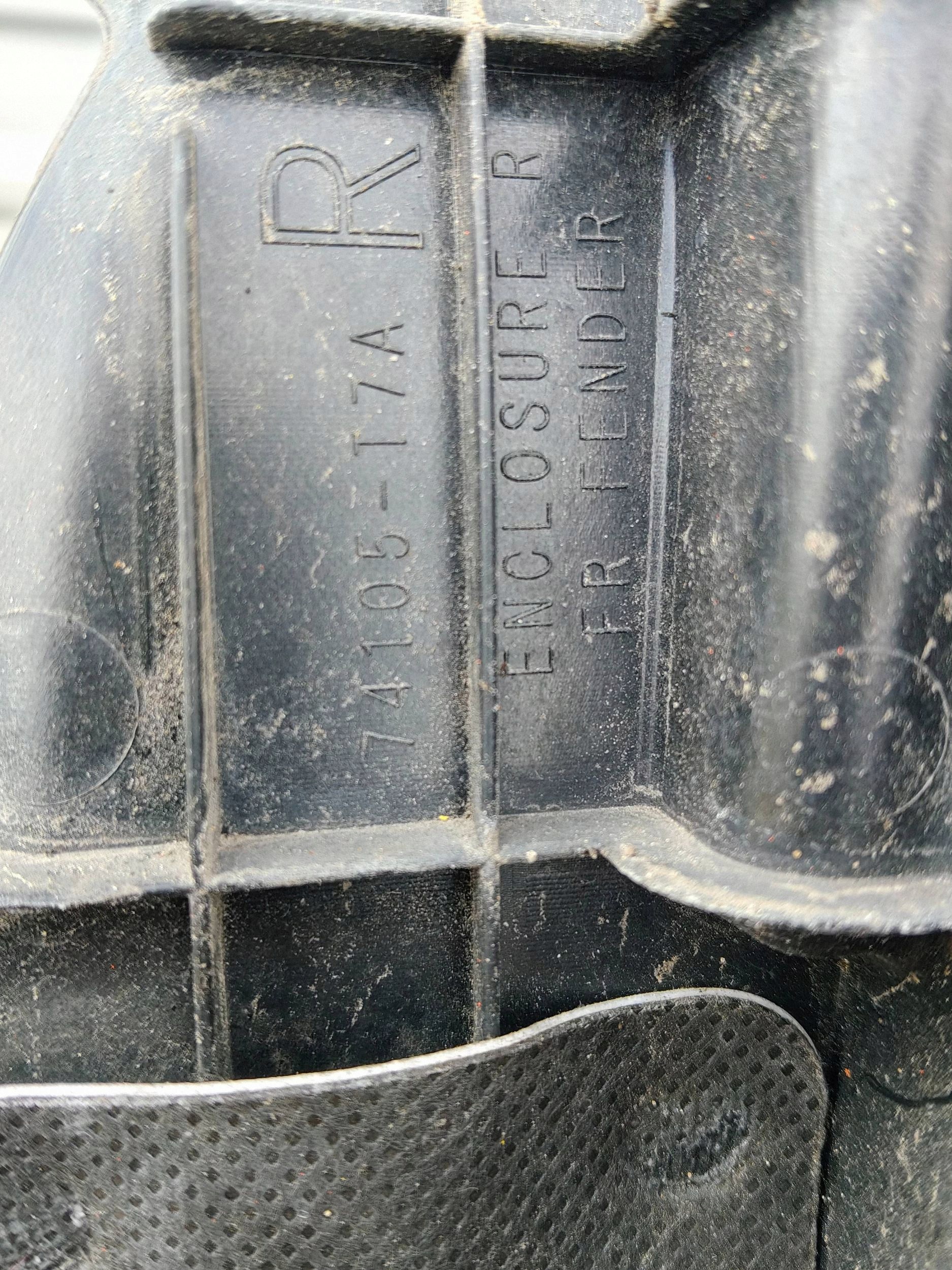 Honda 74105-T7A Isolation garde-boue image 3