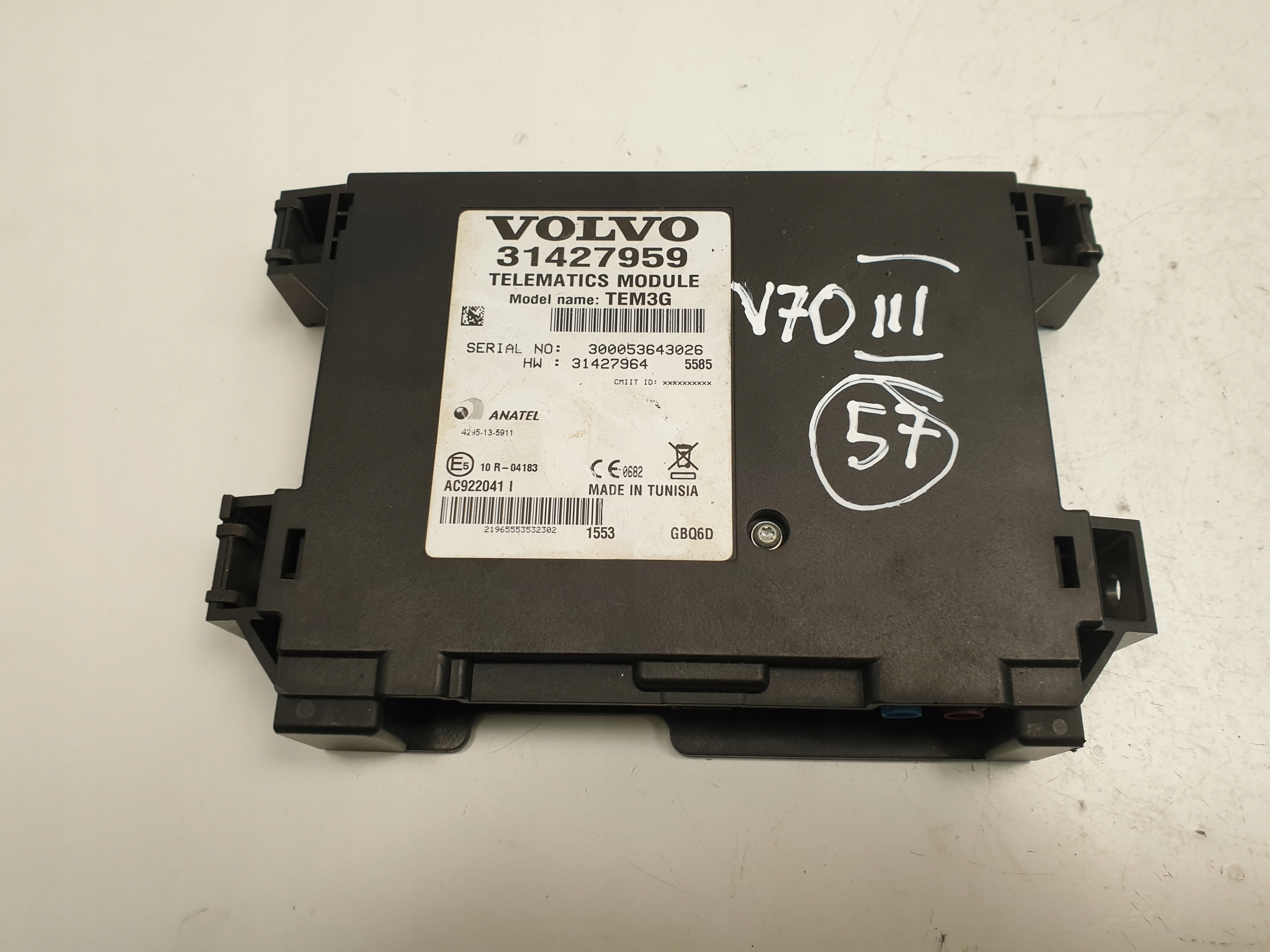 Volvo V70 III Module de commande 31427959 image 2