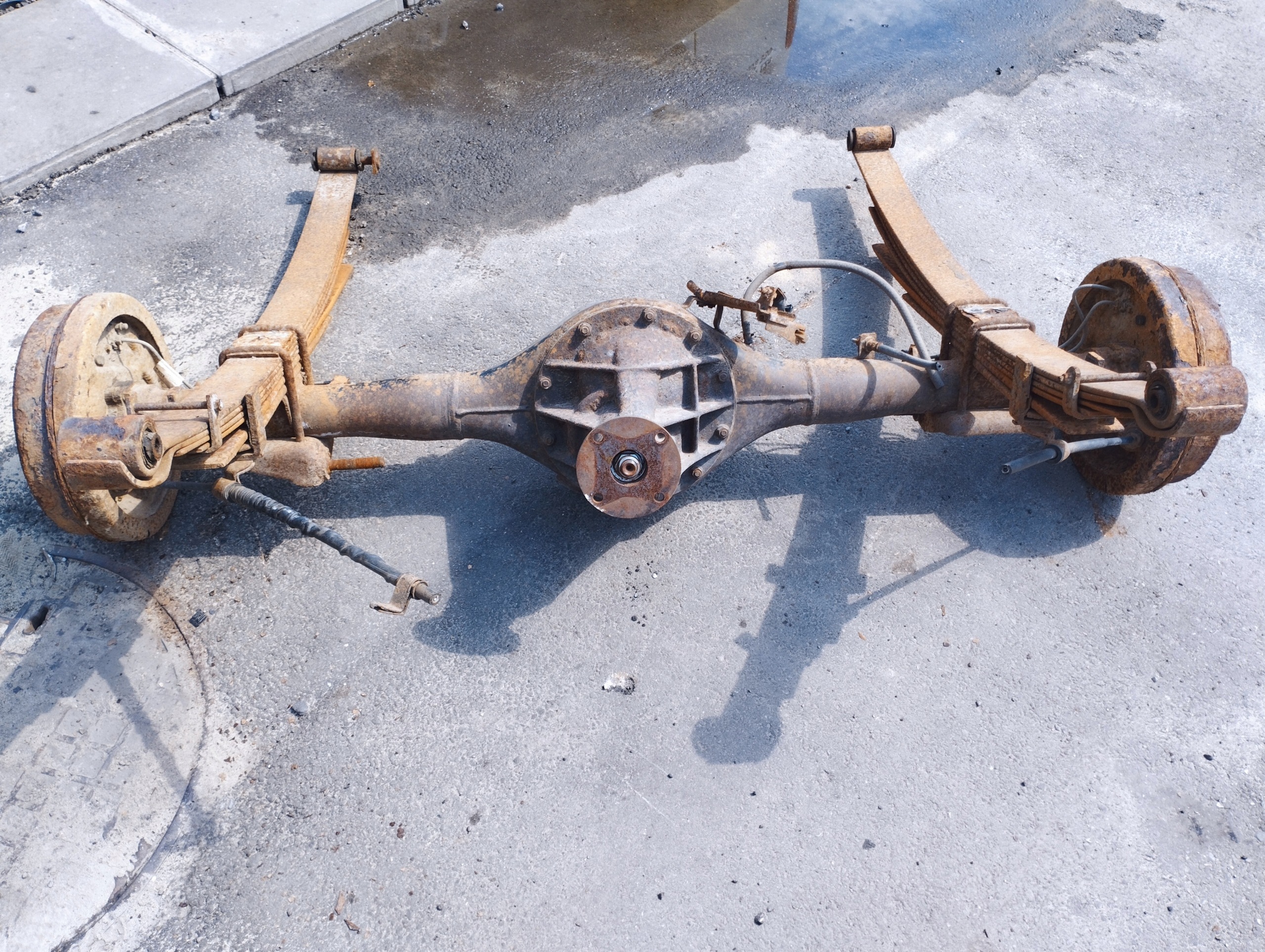 Mitsubishi L200 IV 06- 2.5 DID Rear Axle 3.917 Used