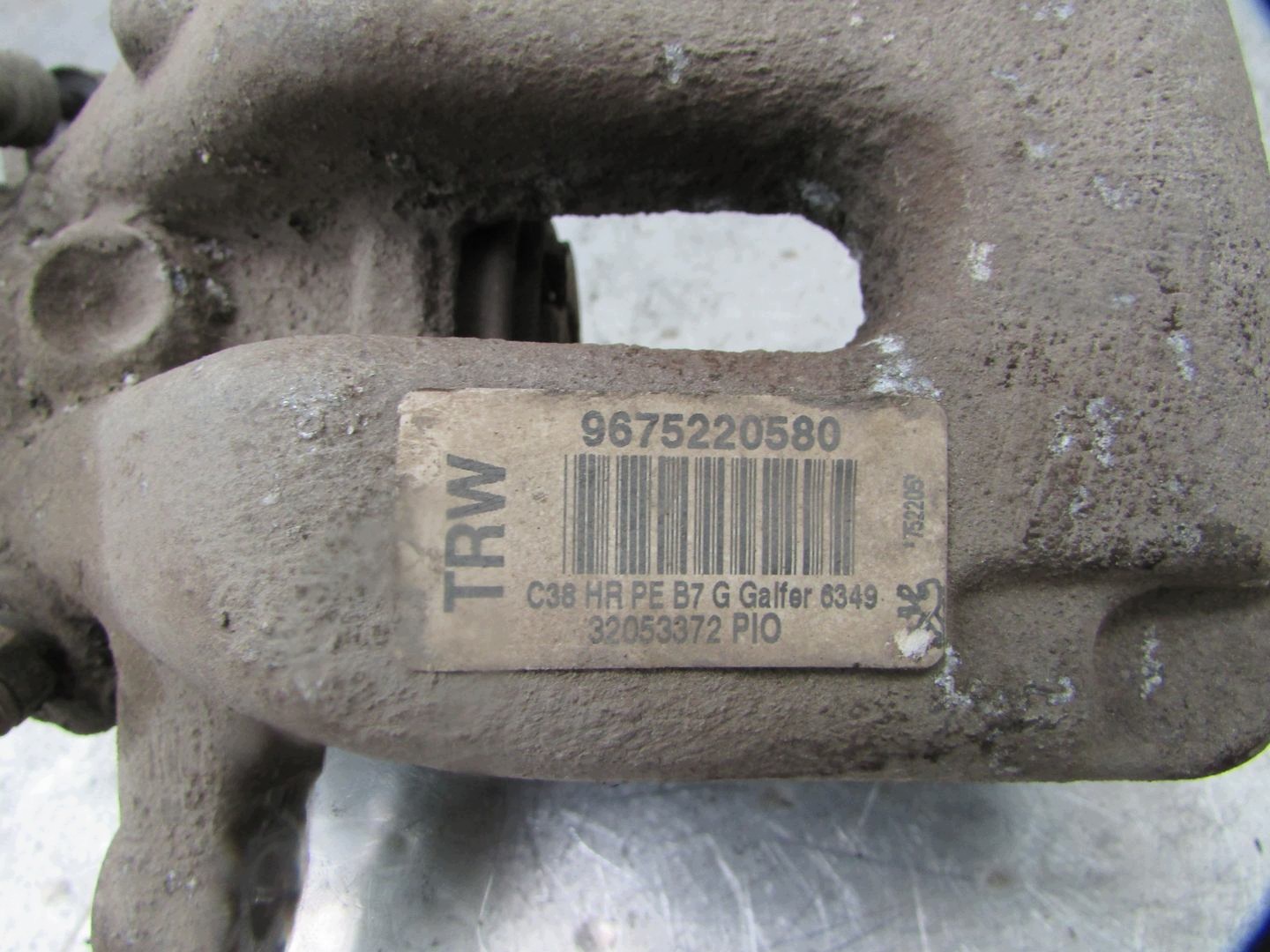Bremszange Links Hinten Citroen C4 II 1.6 HDI image 6