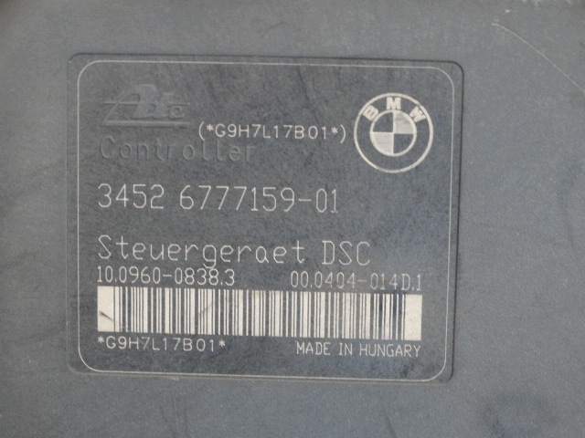 BMW E87 E90 ABS DSC Pumpe 6777158 6777159 image 6