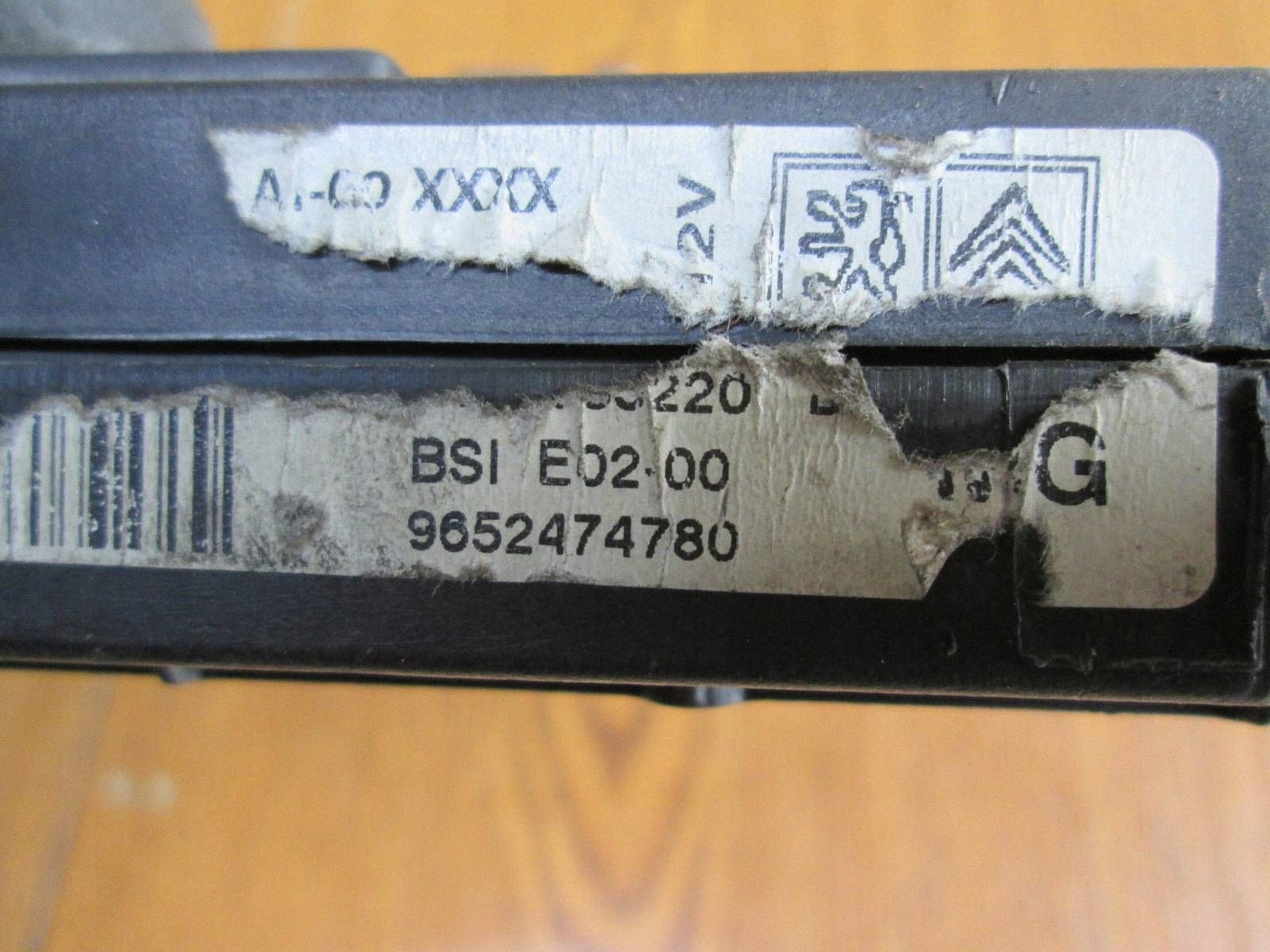 Module BSI Peugeot 206 9652474780 image 3