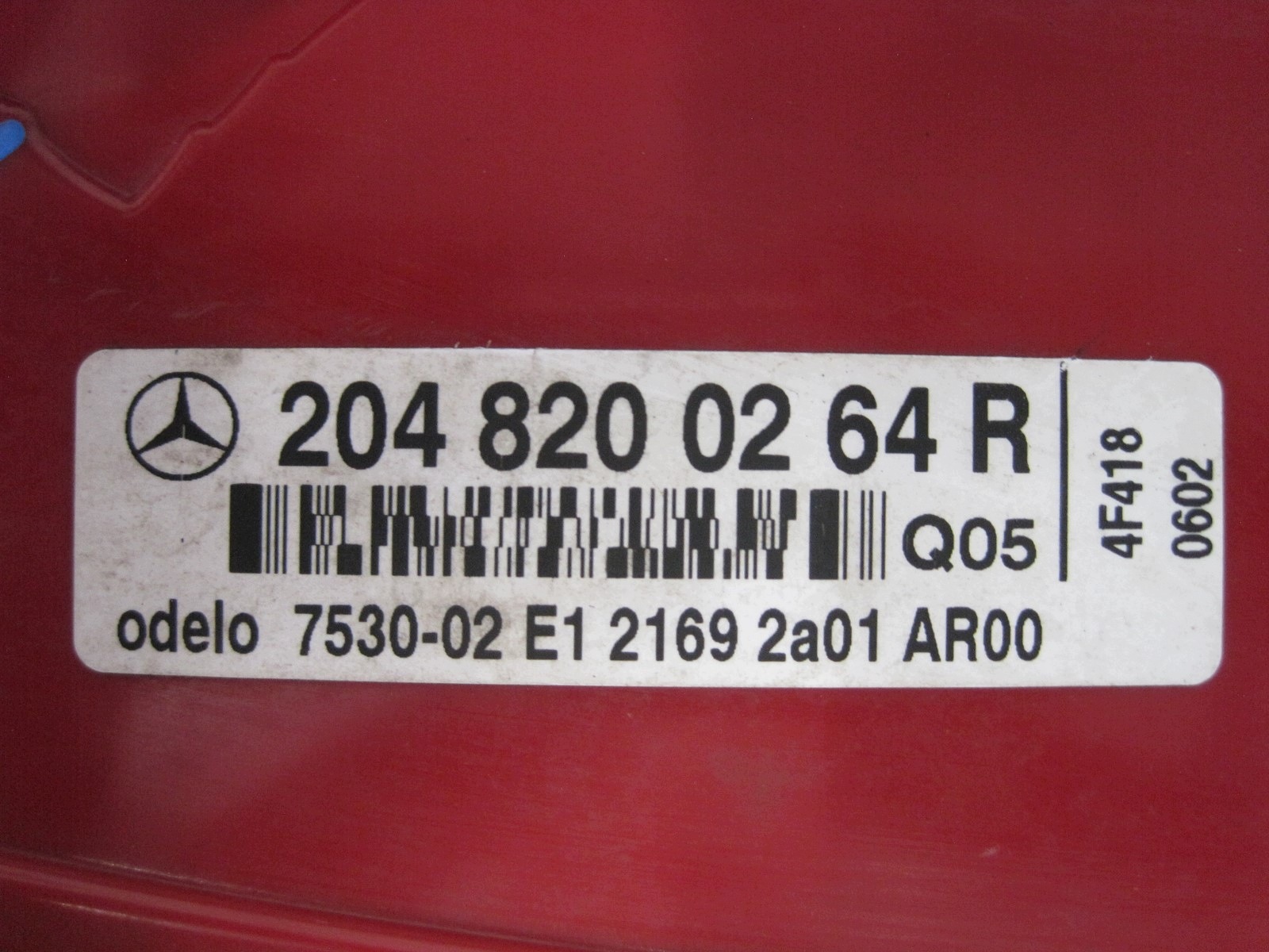Luz trasera derecha Mercedes Clase C 204 image 10