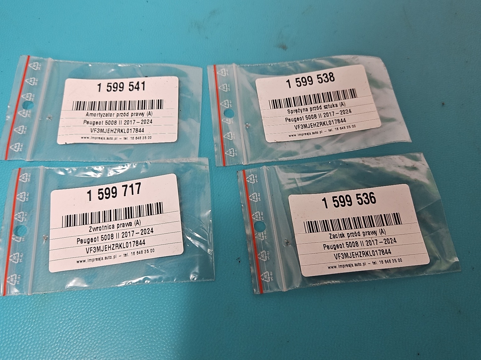 Stoßdämpfer vorne rechts Peugeot 5008 II 17-24 OEM 9819718780 image 3