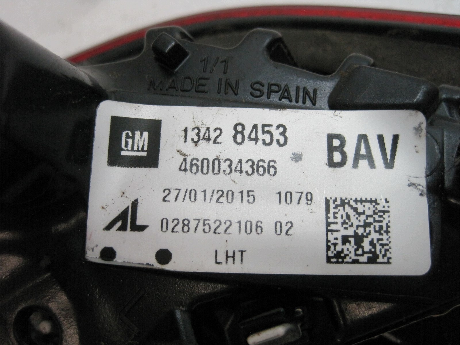 Lanterna Traseira Esquerda Opel Corsa E Usada image 7