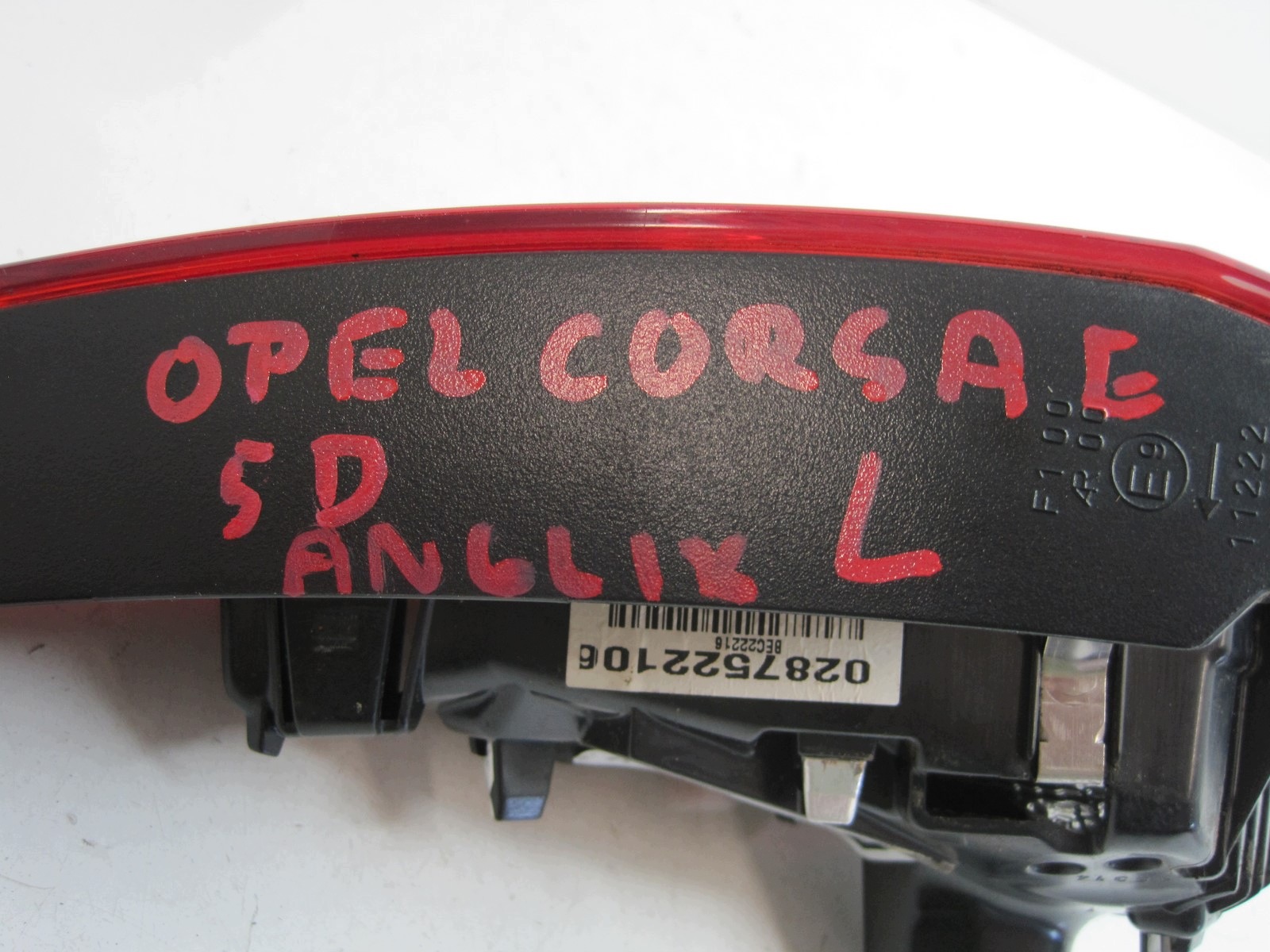 Lanterna Traseira Esquerda Opel Corsa E Usada image 8
