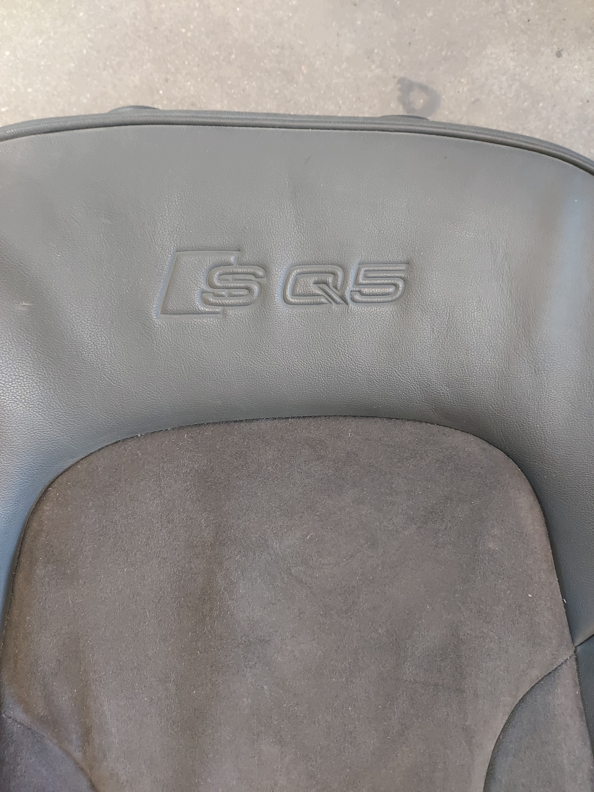 Istuimen selkänoja Audi SQ5 8R Alcantara image 6