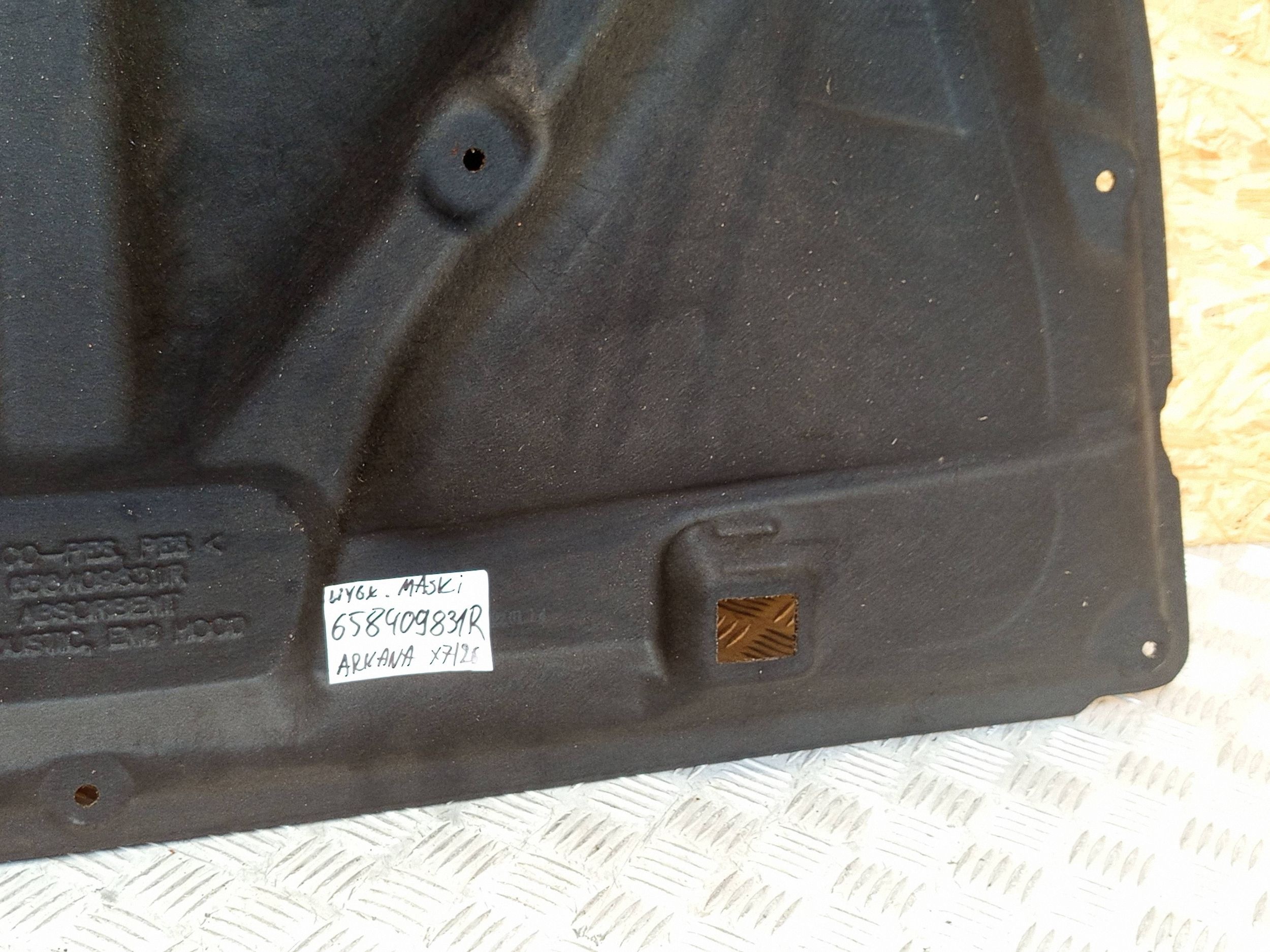 Renault Arkana Isolation Capot 658409831R image 10