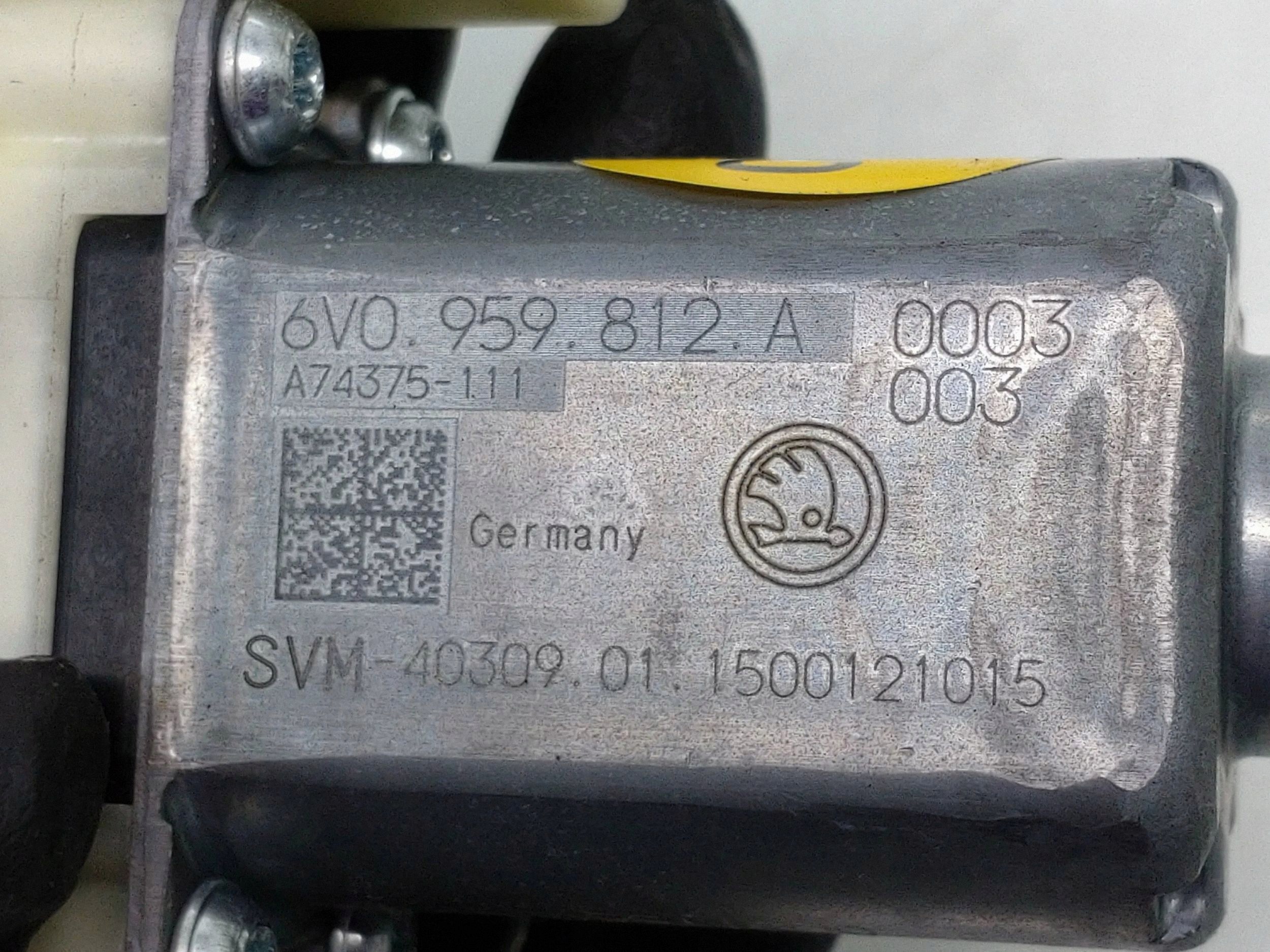Motor de elevalunas Skoda OE 6V0959812A usado image 4