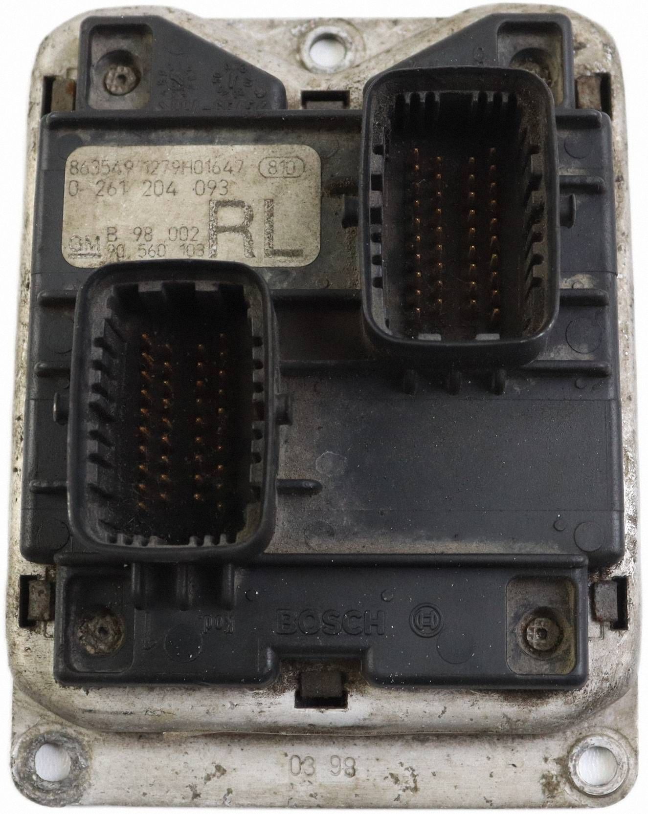 Computadora Motor Opel Astra G 1.2 16V OEM 0261204093 image 2
