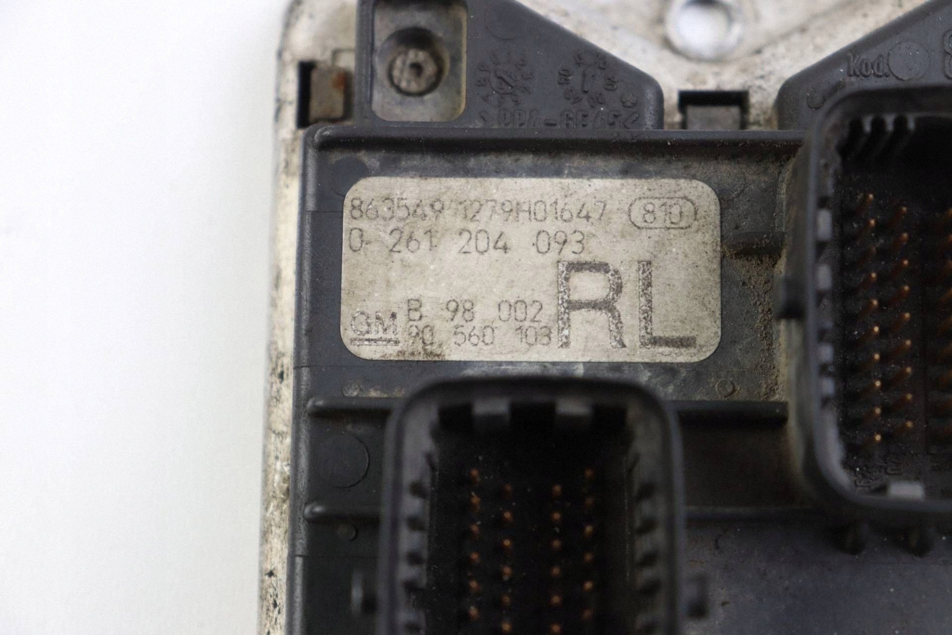 Computadora Motor Opel Astra G 1.2 16V OEM 0261204093 image 4