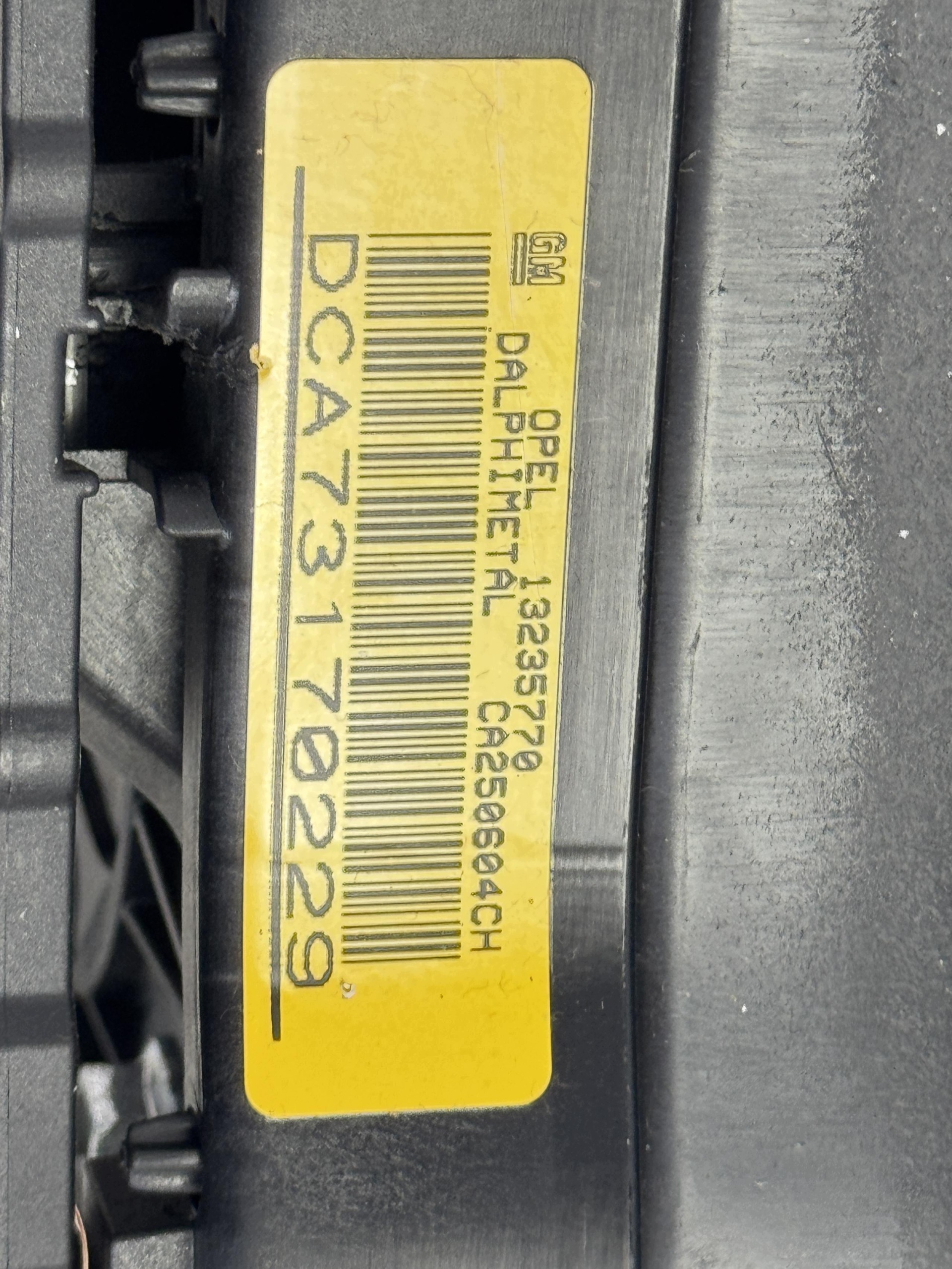 Airbag Fahrer Opel Corsa D EU 2pin 13235770 image 3