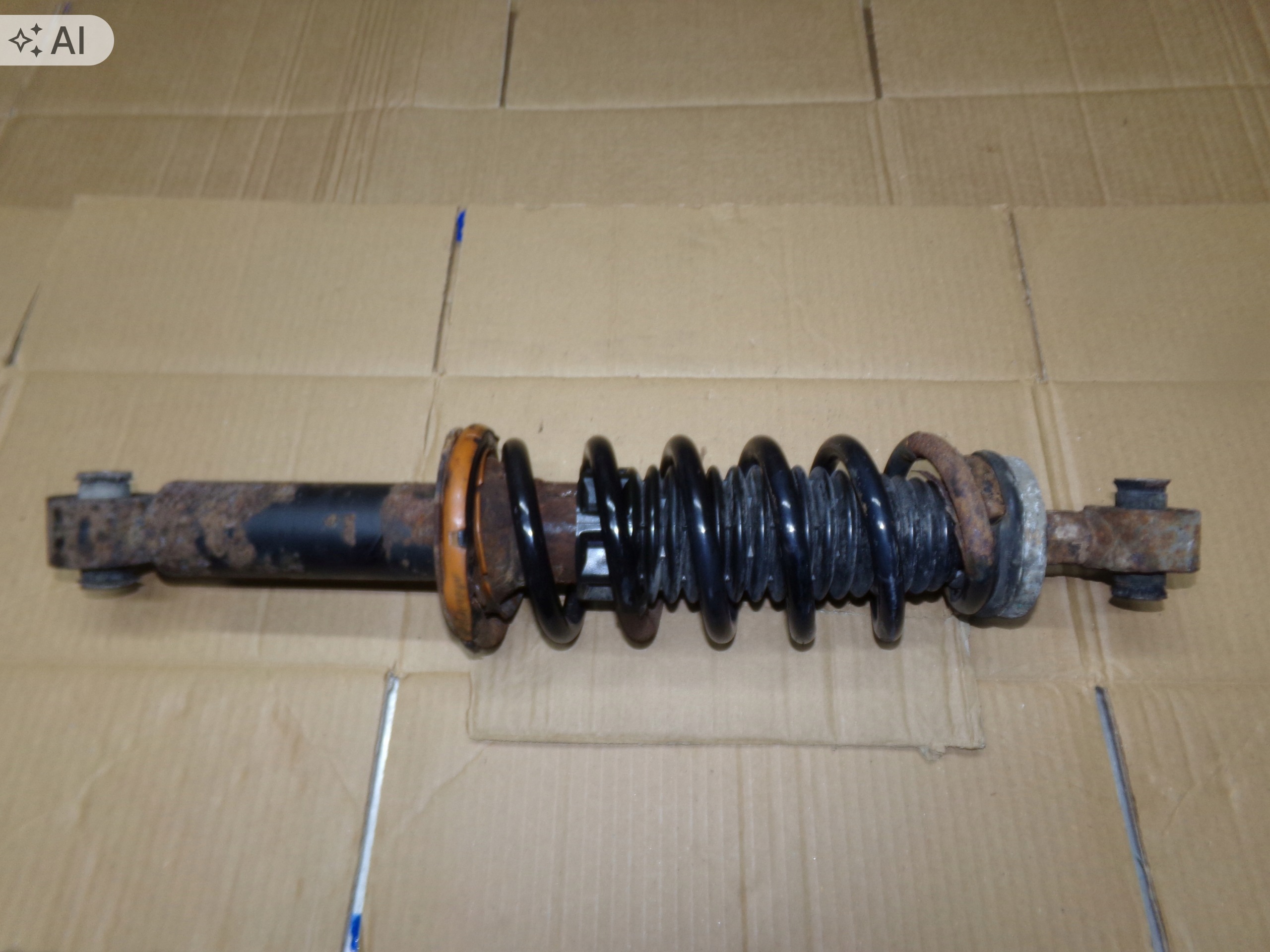 Stoßdämpfer hinten mit Feder Peugeot 407 image 2