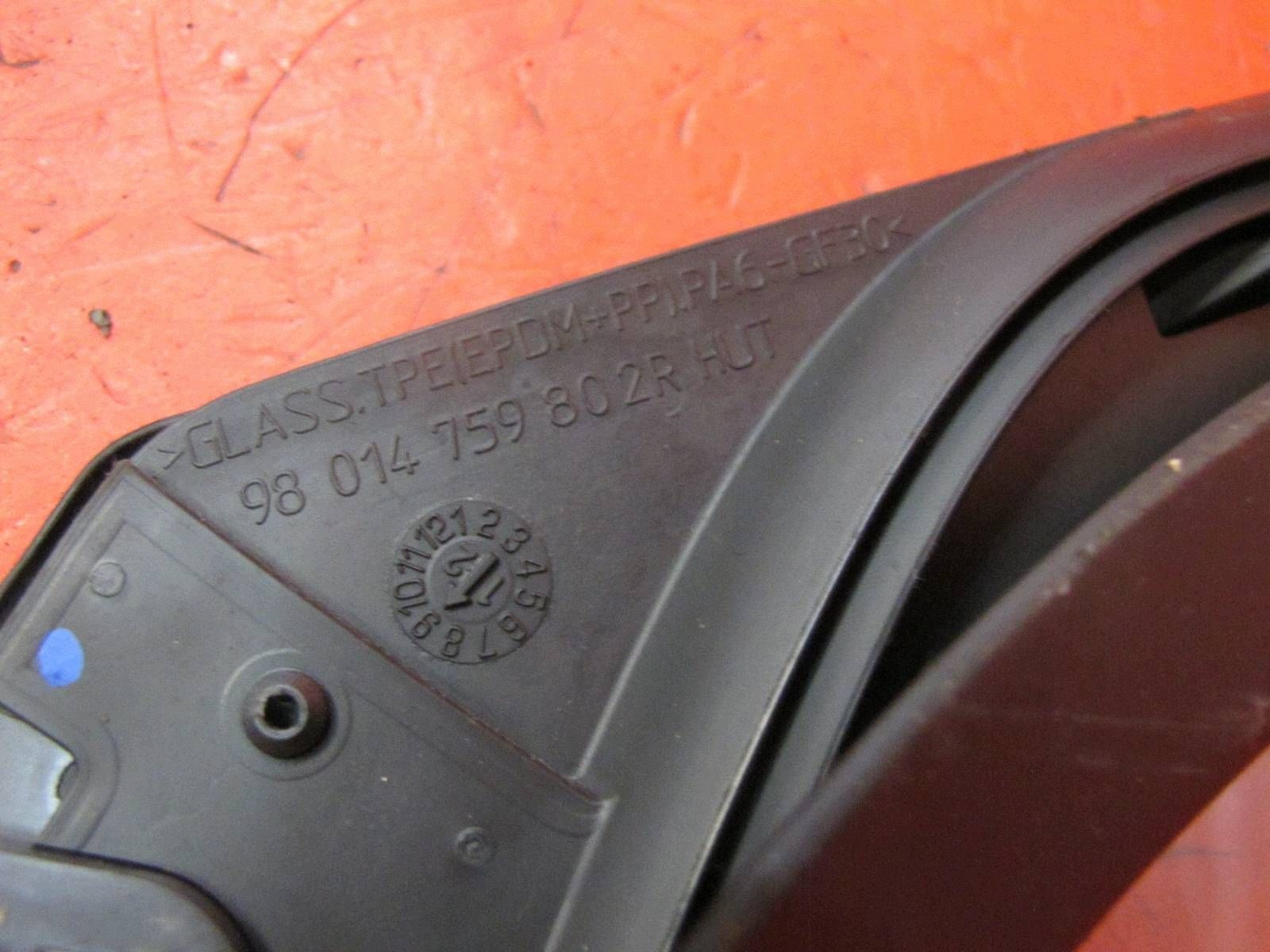 Peugeot OE 9801475980 Side Window Used image 5