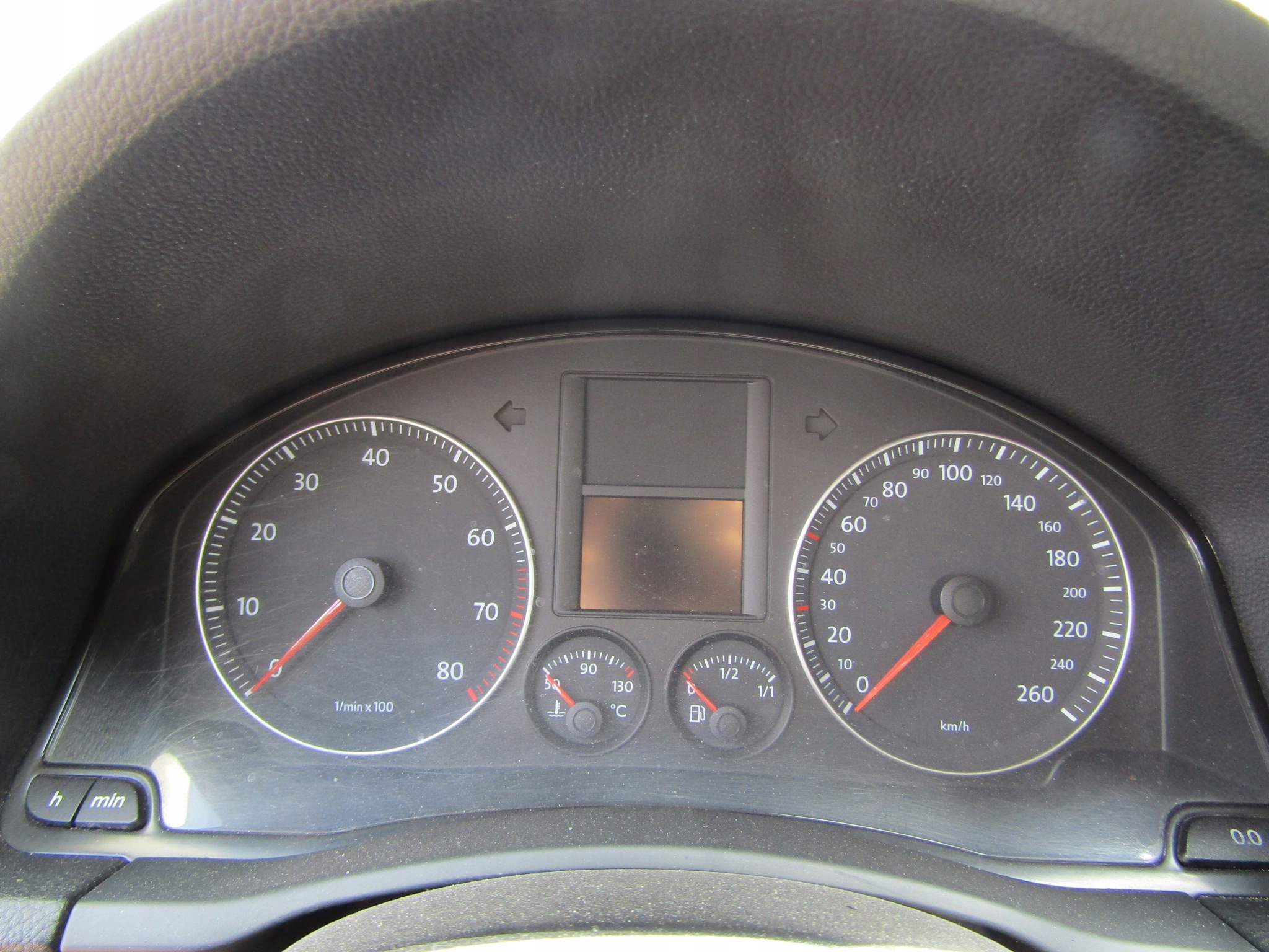 VOLKSWAGEN GOLF 5 MK5 Clock counter image 2