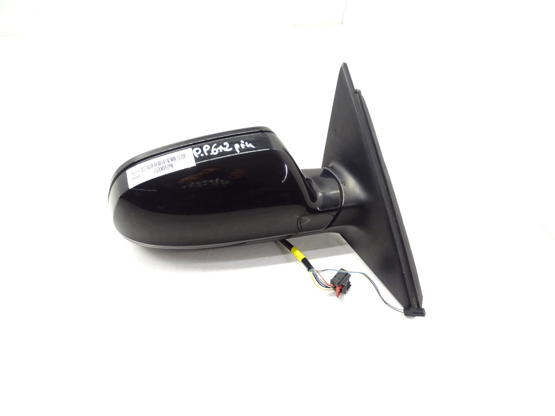 Right Exterior Mirror Audi A4 B8 Lift 6+2 Pin LY9B UK