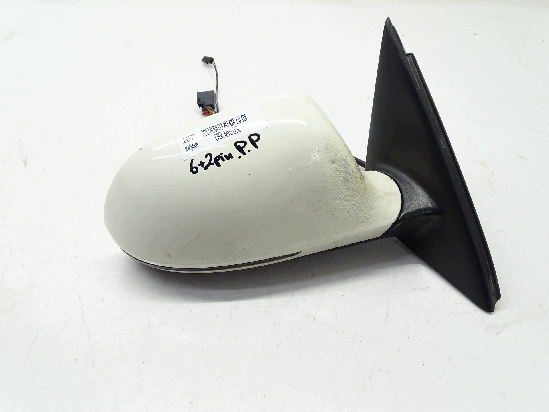 Right Exterior Mirror Audi Q3 8U 6+2 Pin Used