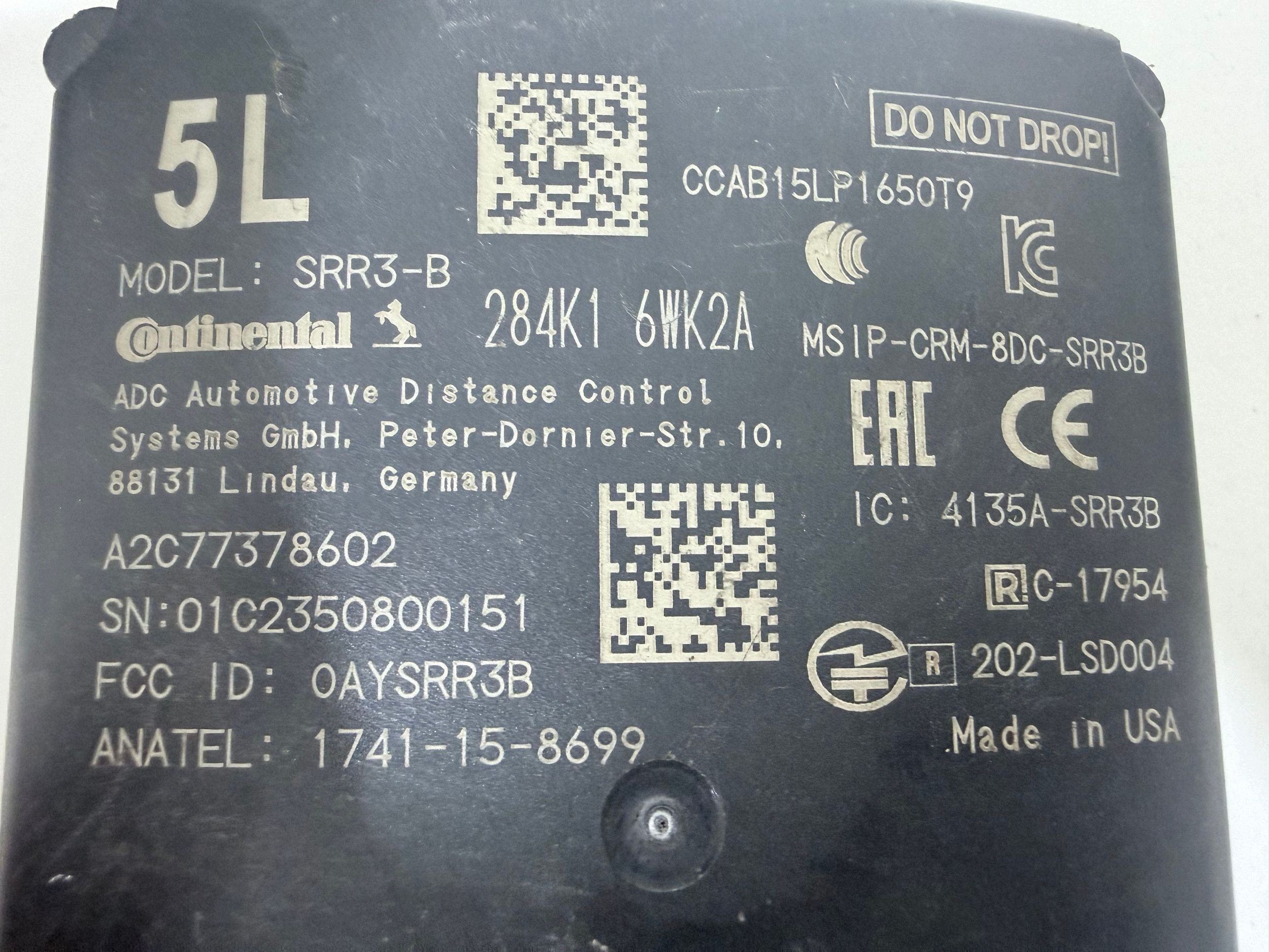 Modulo Radar ACC A2C7413500200 per Clio V Arkana image 6