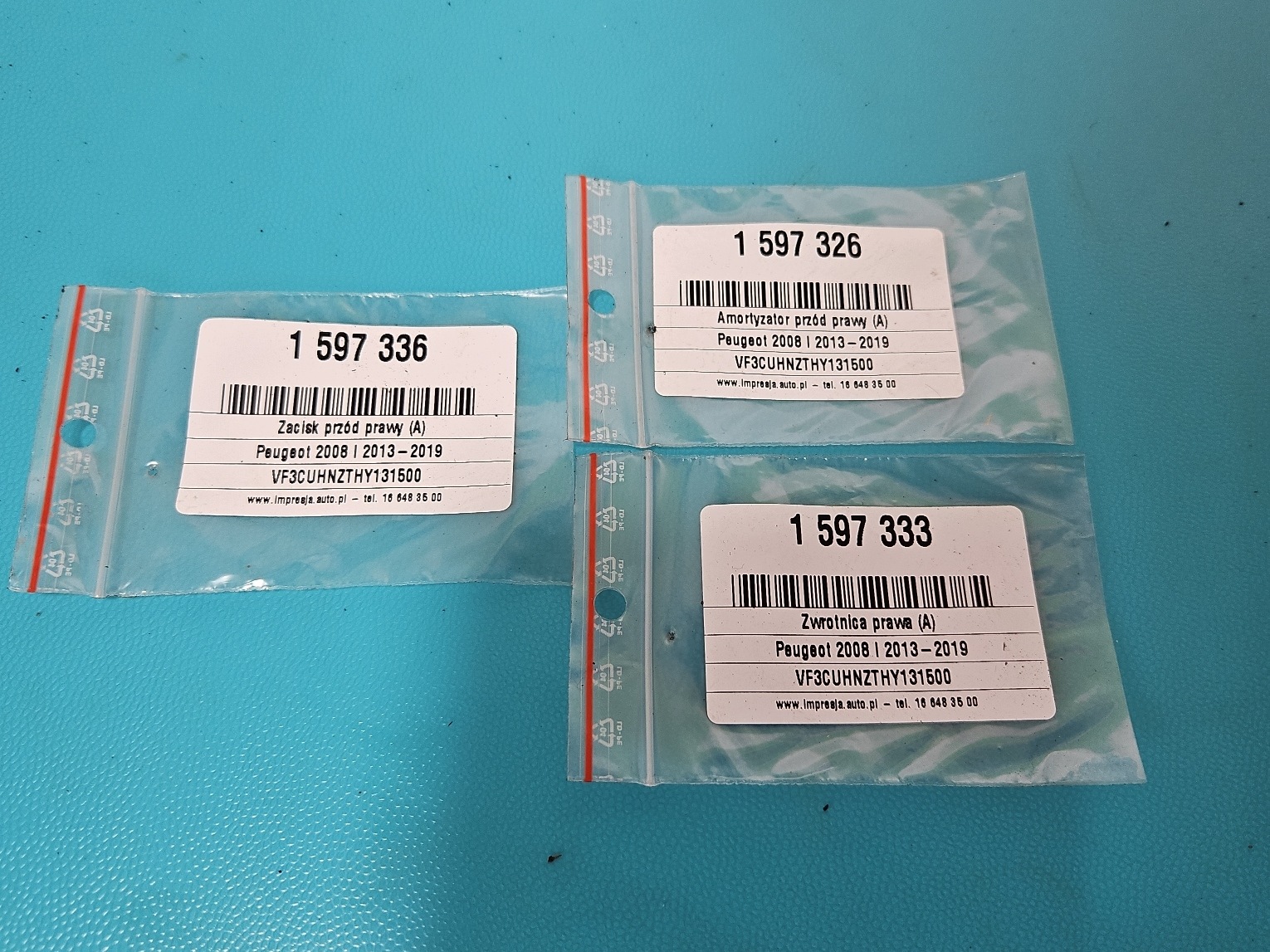 Stoßdämpfer vorne rechts Peugeot 2008 I 13-19 OEM IMPRK1597326 image 3