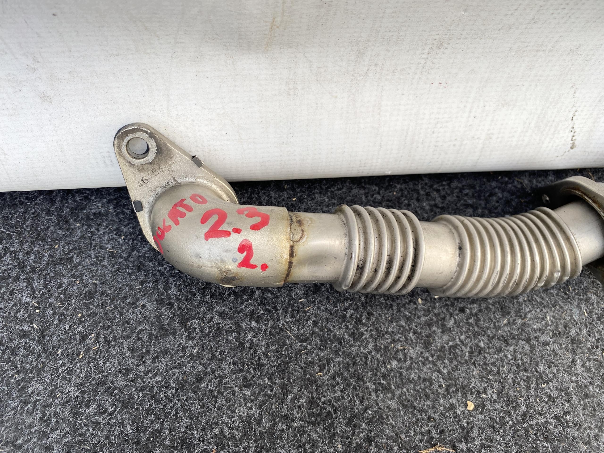 FIAT DUCATO 2.3 JTD EGR-leiding 5801931411 image 3