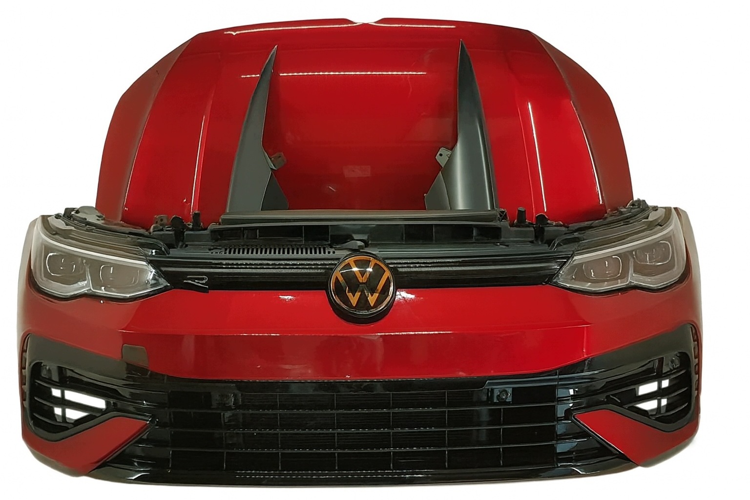 VW Golf 8 R Komplett Vorderteil Stoßstange Kotflügel Haube image 2
