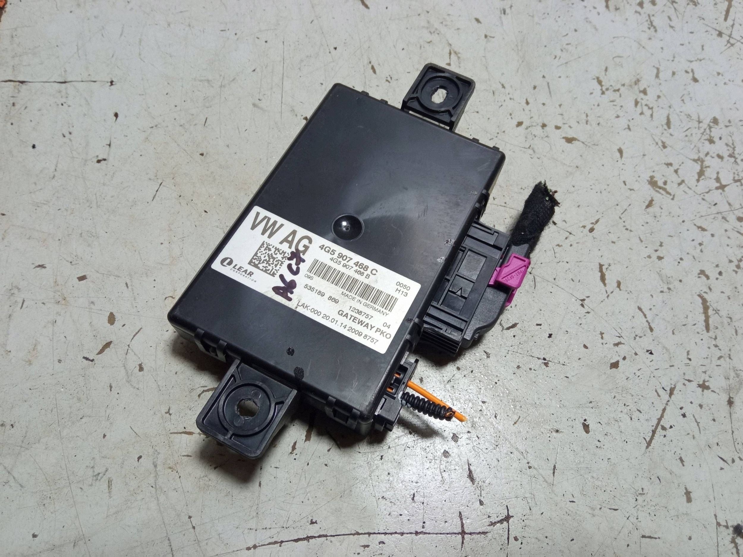 Audi A6 C7 Gateway-moduuli OE 4G5907468C