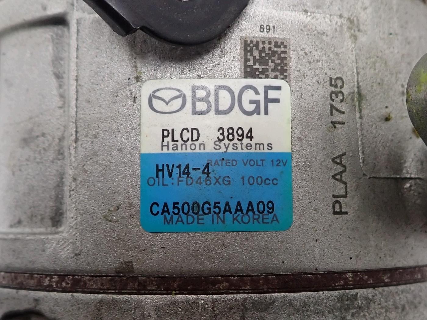 Compresor Aire Acondicionado Mazda 3 CA500G5AAA09 image 7