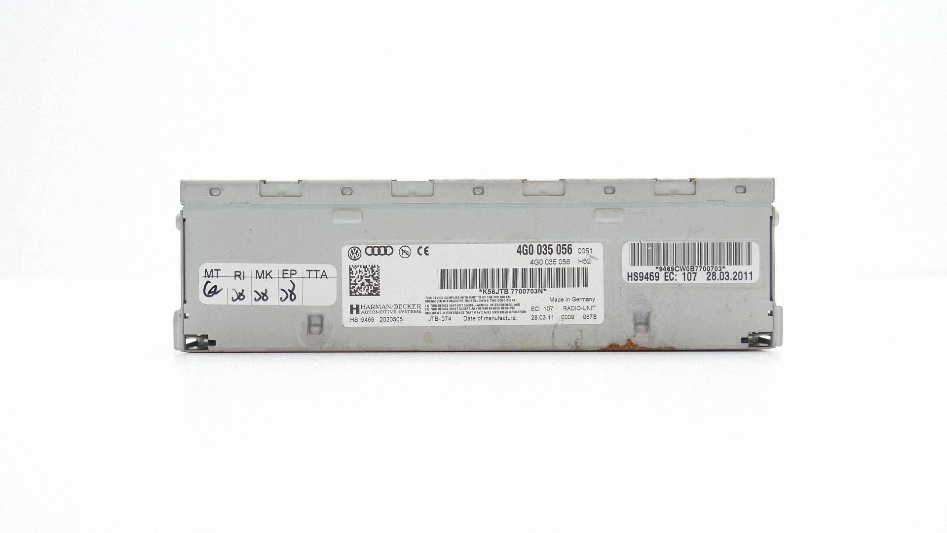 Audi A4 B8 Radio Tuner Modul WAH45521 image 3