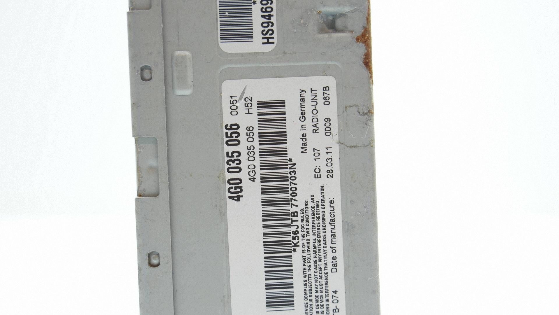 Audi A4 B8 Radio Tuner Modul WAH45521 image 5