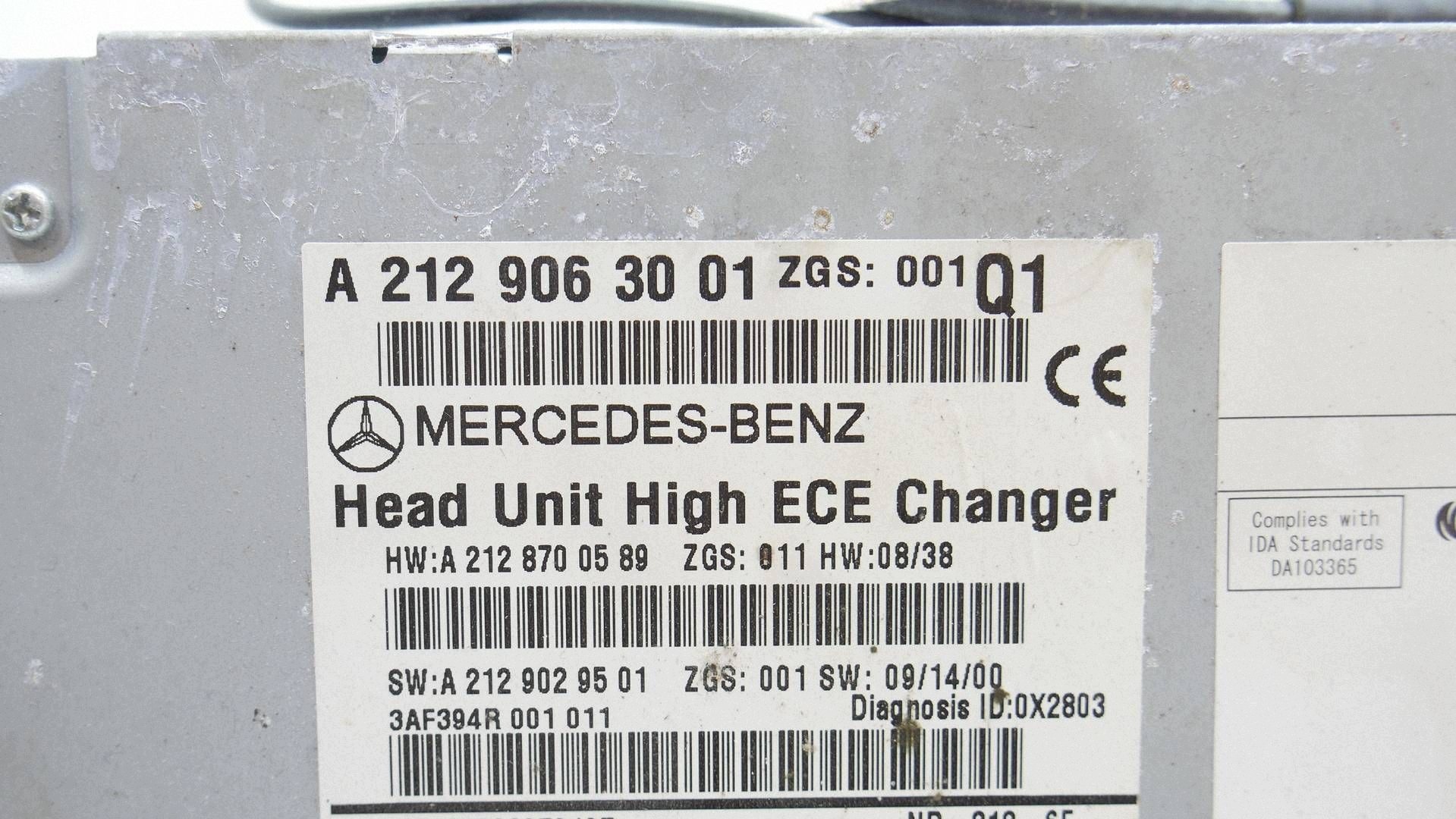 Radio Navigation Mercedes E W212 A2129063001 image 9
