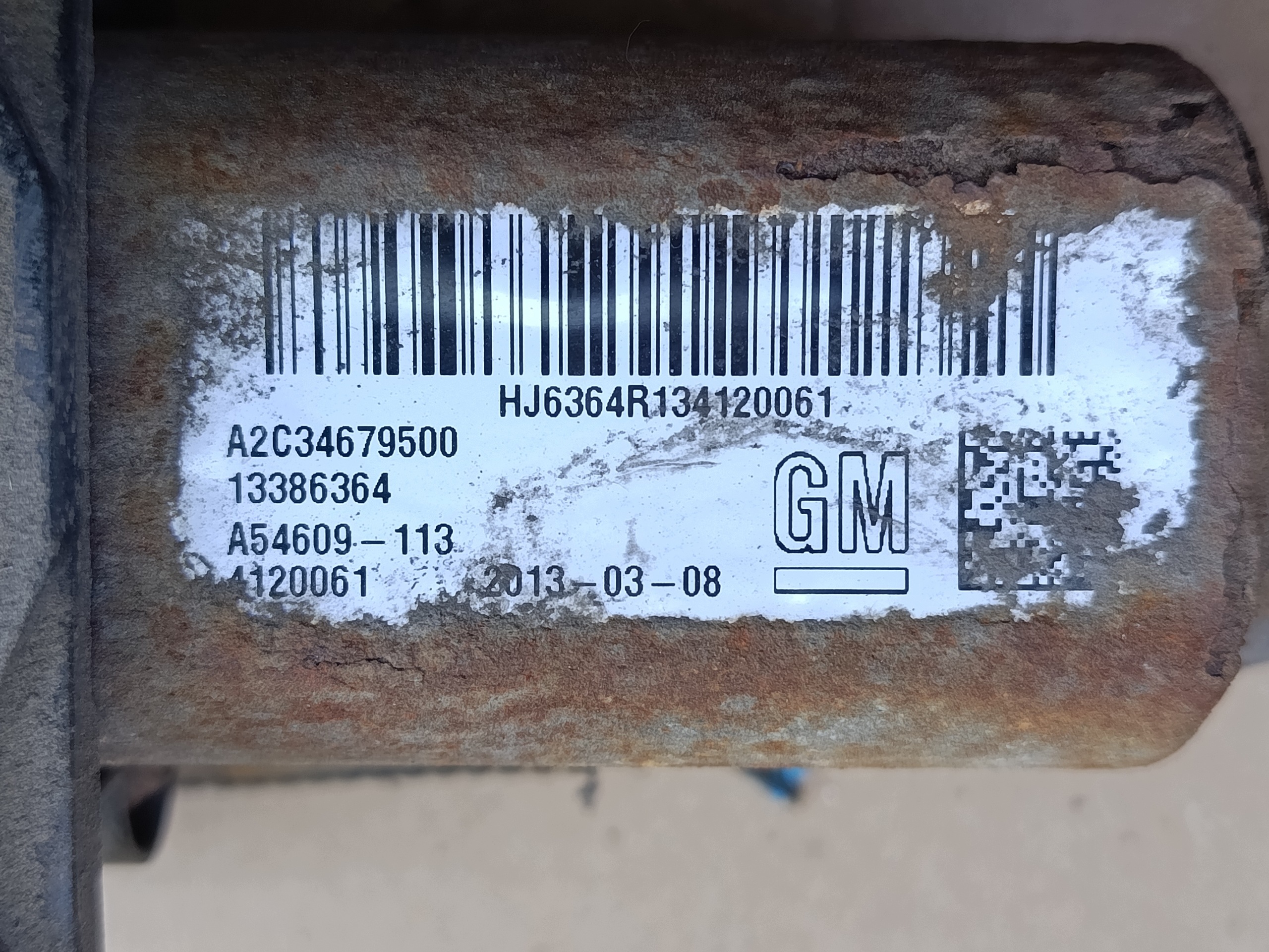 Handbromsmotor Opel Astra J A2C34679500 image 4