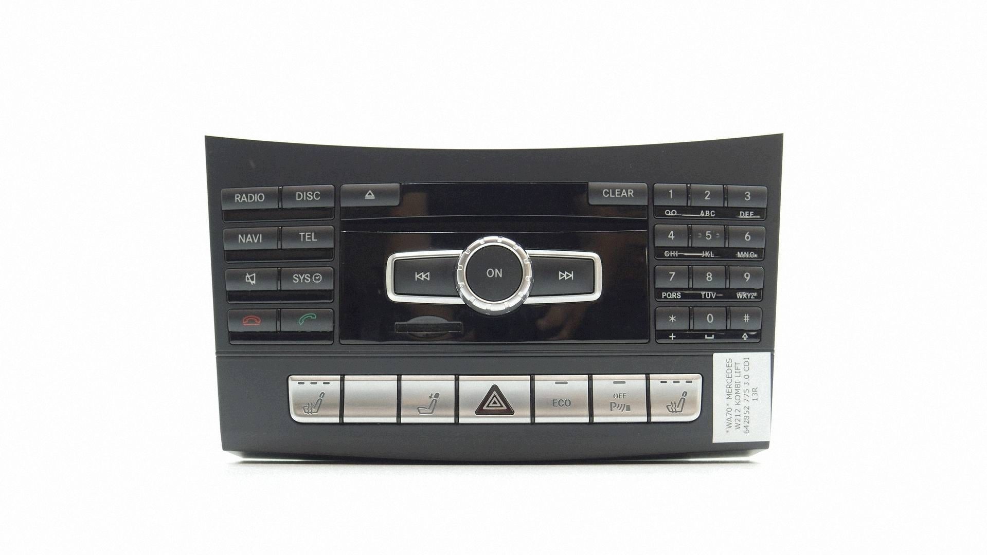 Radio Navi Mercedes E W212 Lift A2129006423 OEM WAH45525 image 2