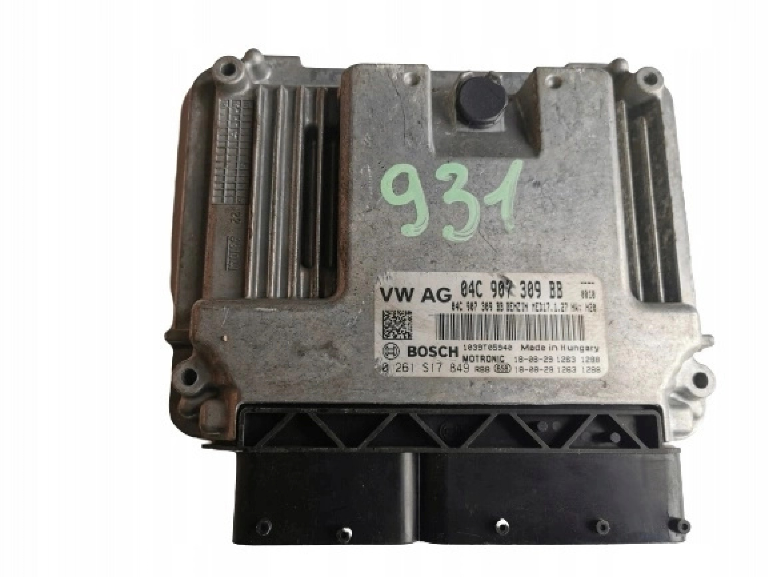 VW POLO 1.0B 0261S17849 04C907309BB ECU image 2
