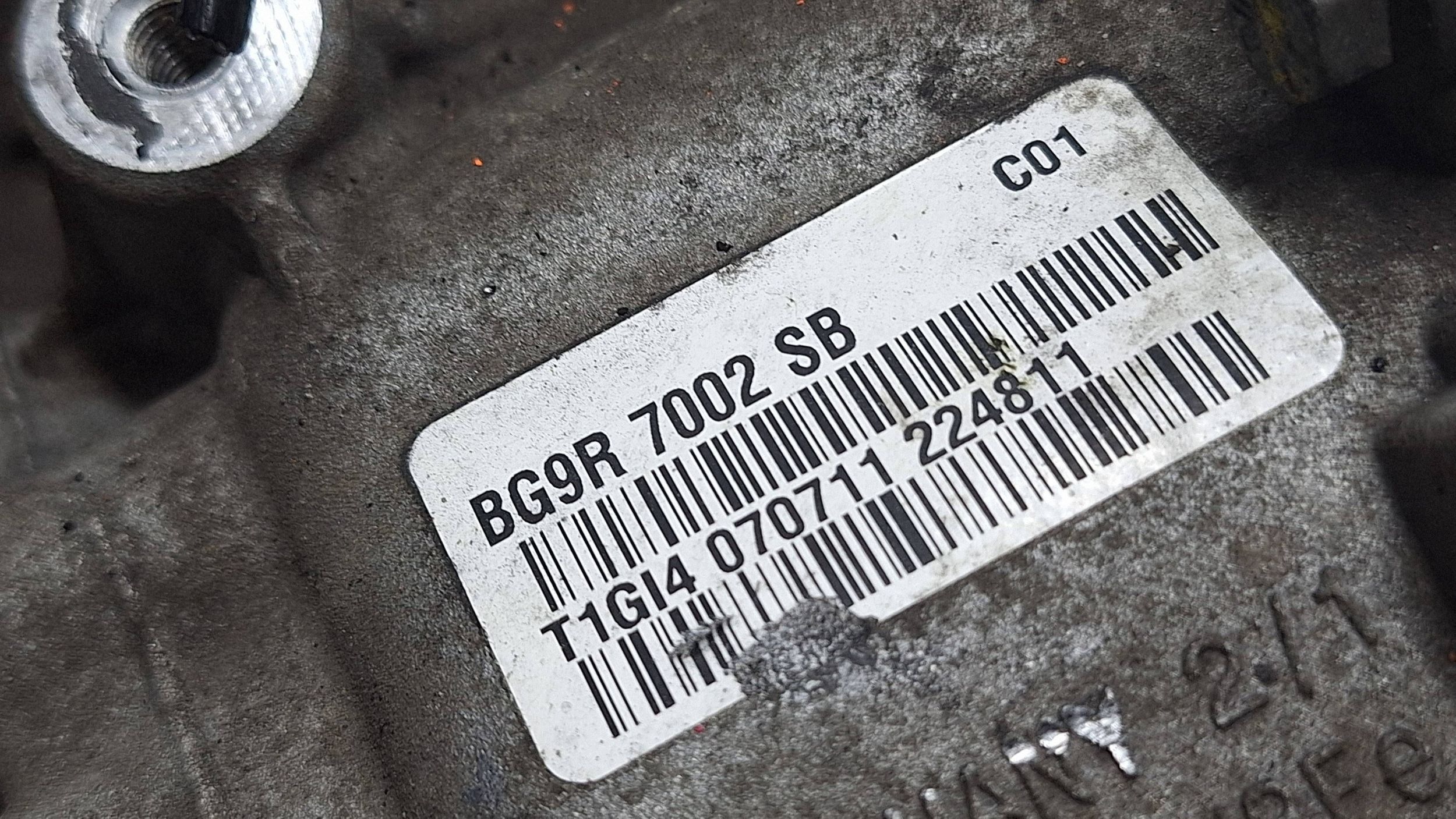 Caja de cambios BG9R-7002-SB Ford S-MAX image 6
