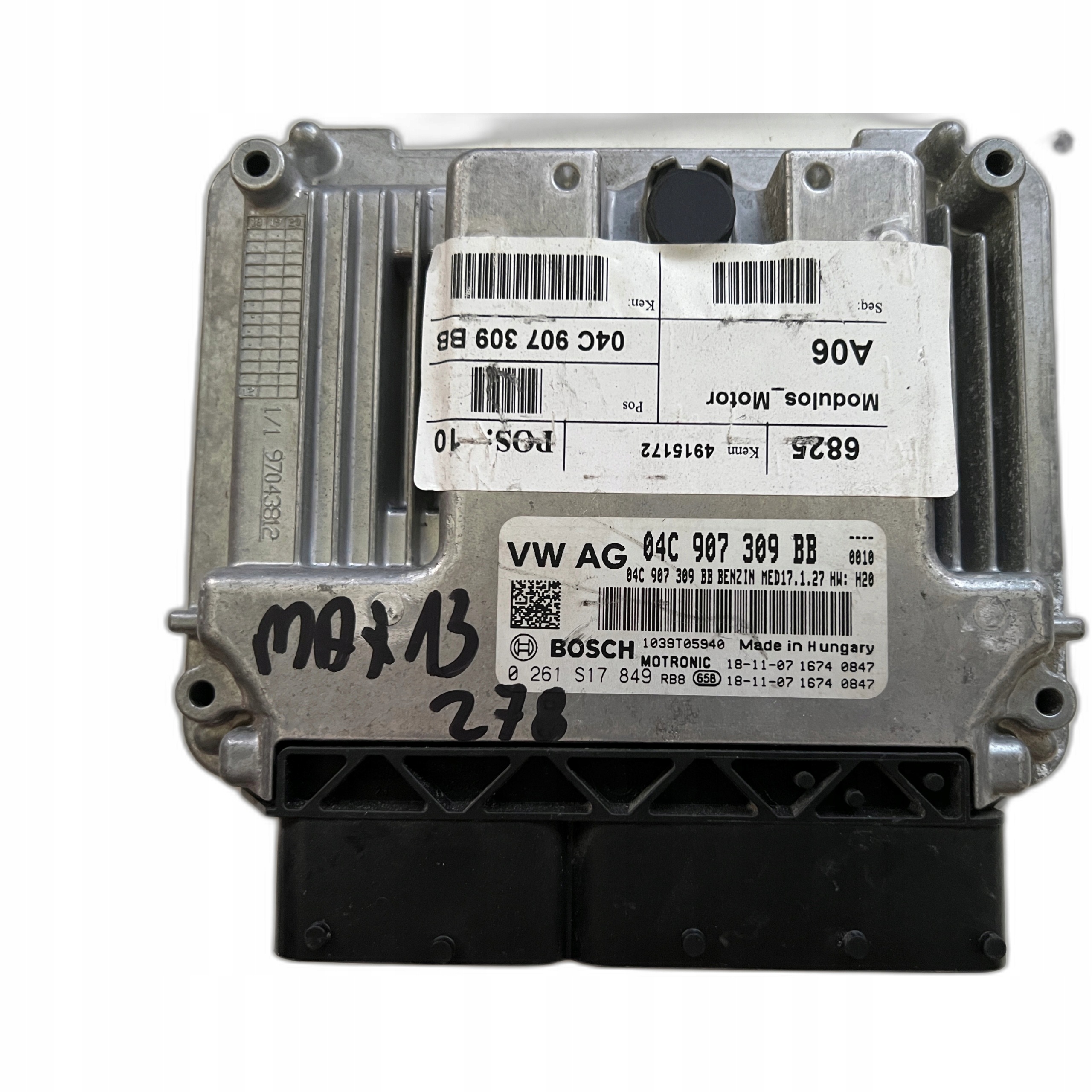 SKODA OCTAVIA 1.0 TSI DKRF 04C907309BB 0261S17849 image 2