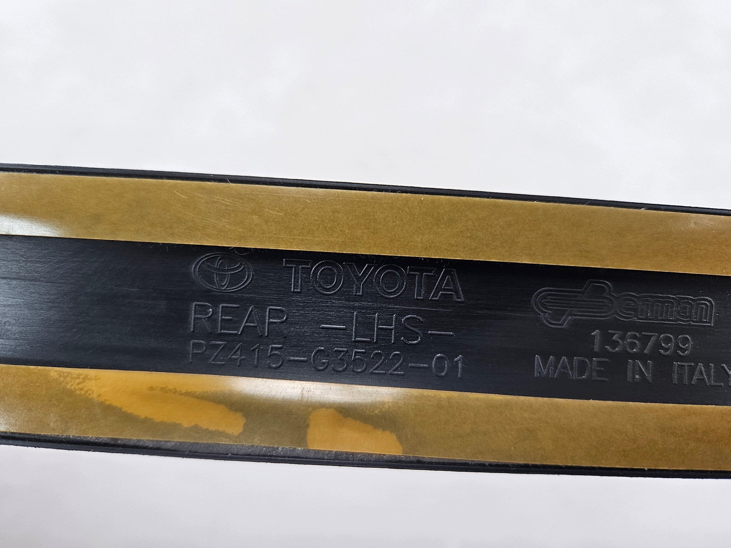 Toyota Prius II 03-09 Türleiste hinten links image 10