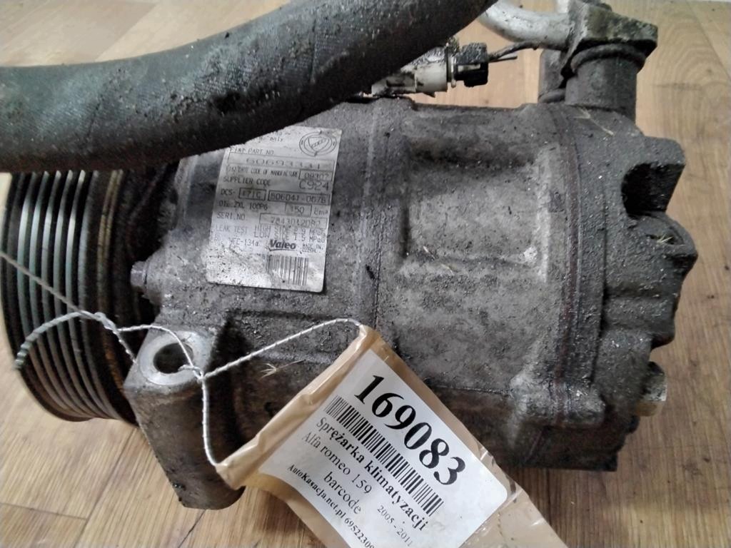 Compresor A/C Alfa Romeo 159 1.9 F-169083-60693331 image 2