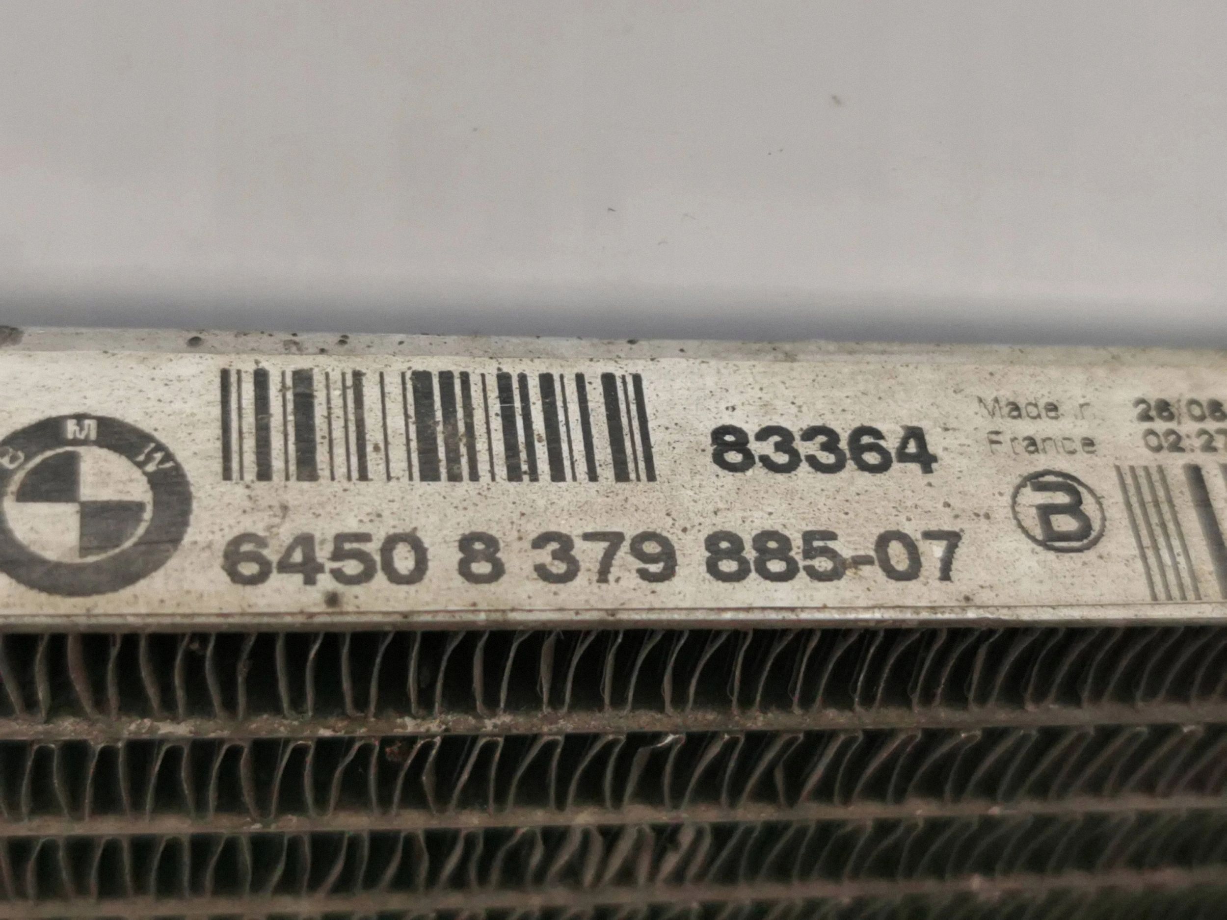 Ilmastointilauhdutin BMW 5 E61 E60 2.5 8379885 image 8