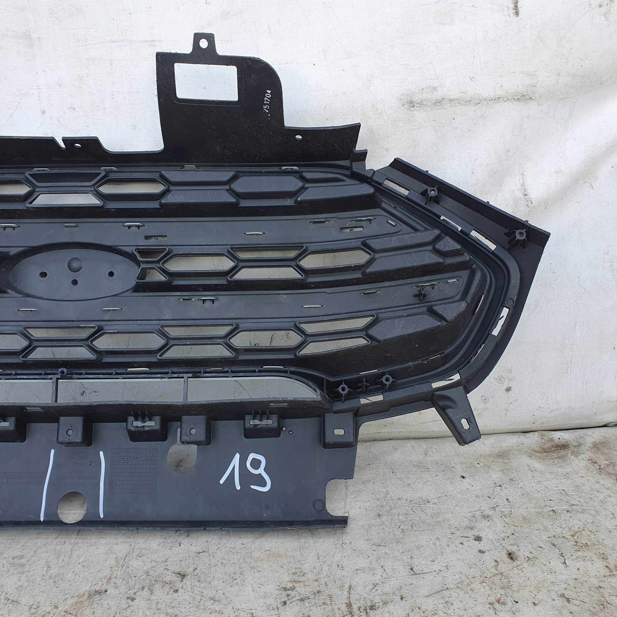 Grade Dianteira Ford EcoSport GN1517B968 Usada image 8
