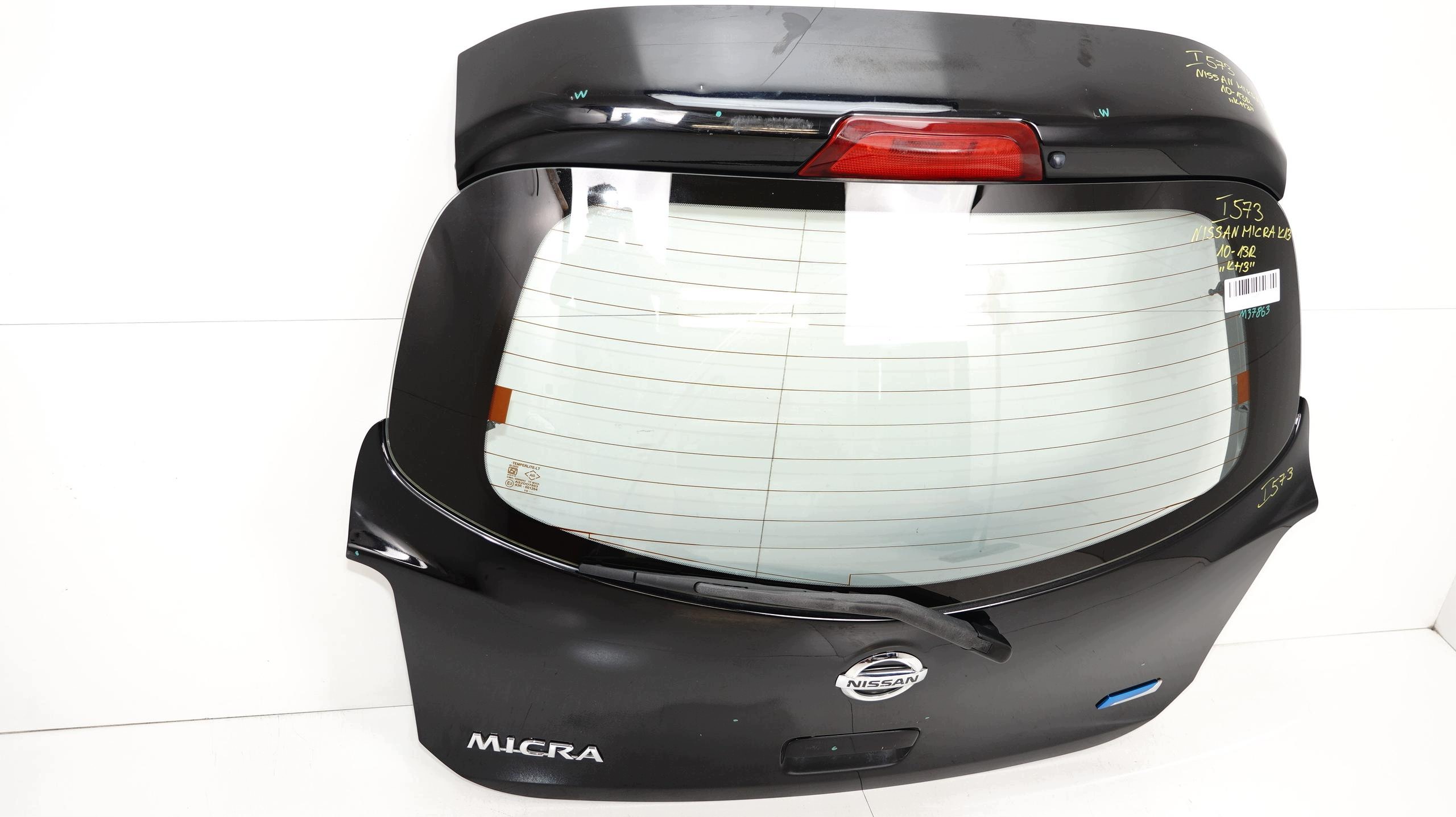 Kofferraumklappe hinten Nissan Micra K13 10-13R KH3 OEM 16503082026 image 3