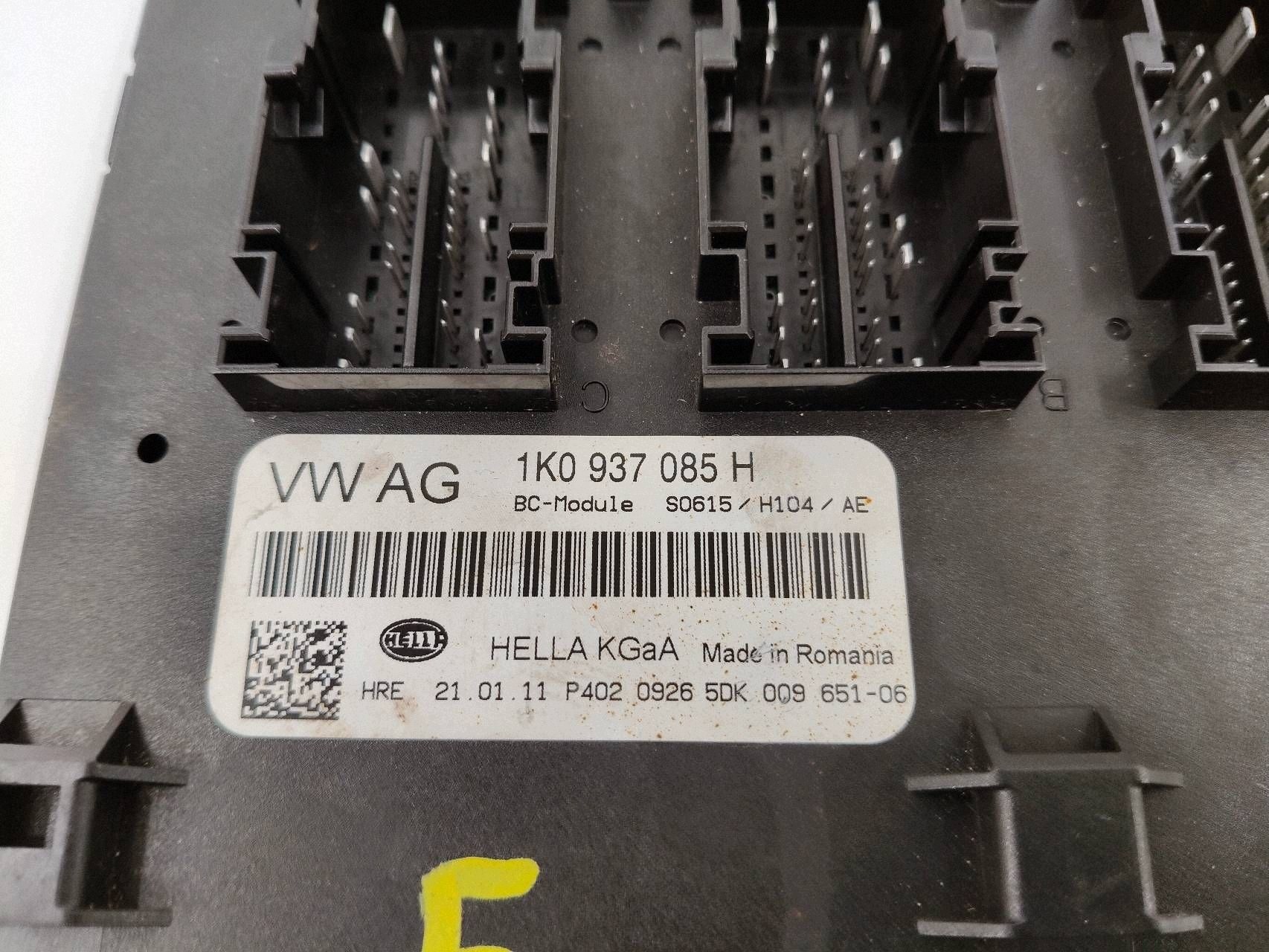 Module Confort VW Golf VI 1K0937085H image 5