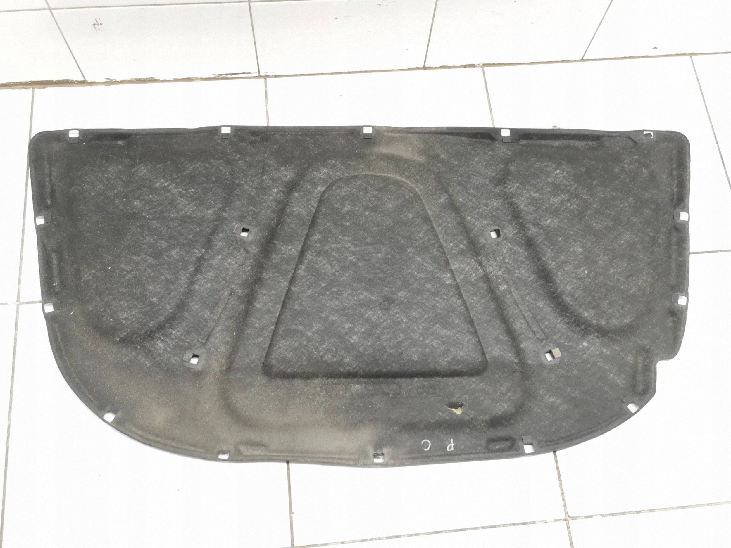 Audi A6 S6 C6 4F Maskin äänieristys, käytetty