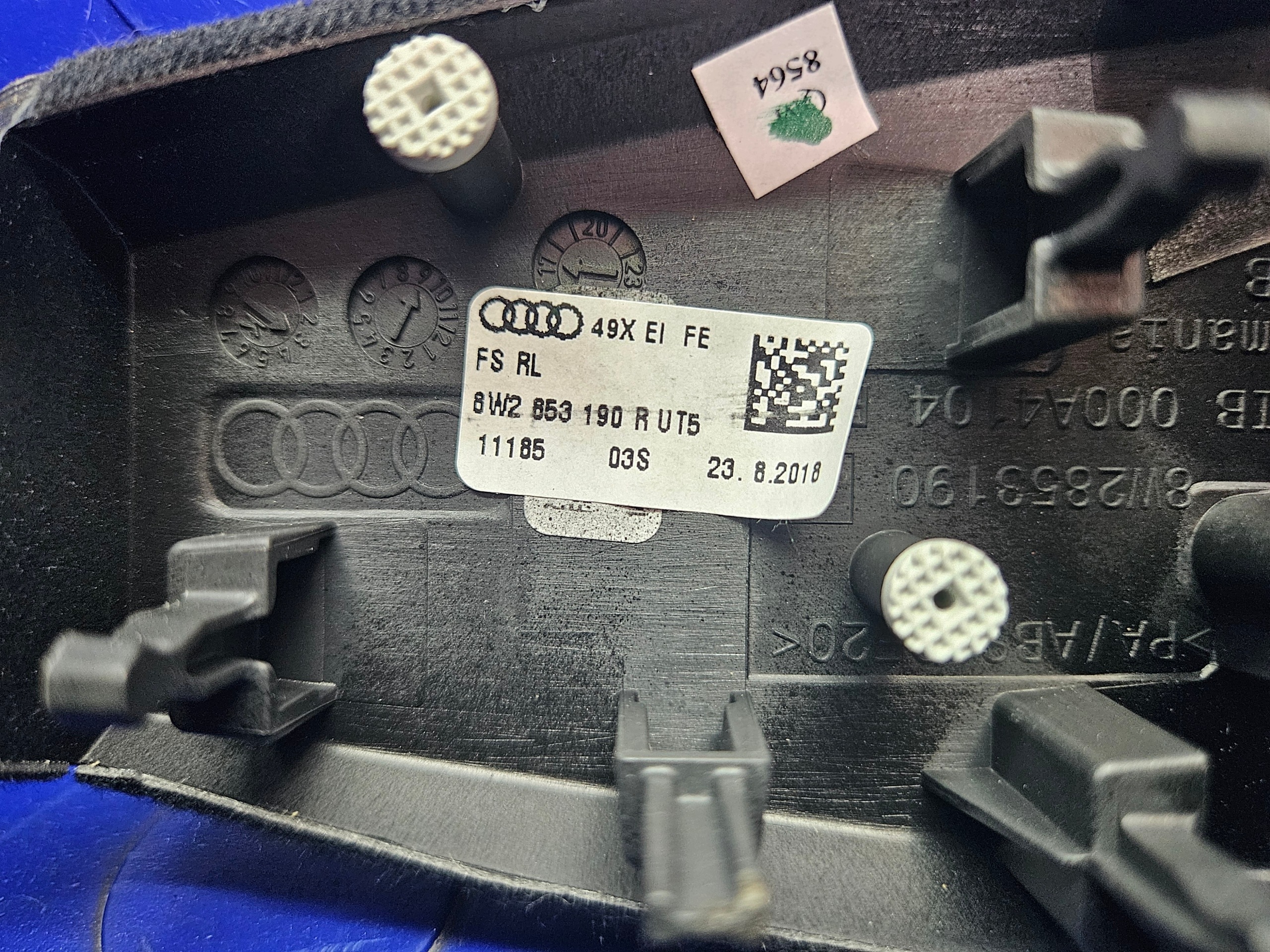 Zierleiste Armaturenbrett Audi A5 F5 A4 B9 OEM 8W2853190R image 9