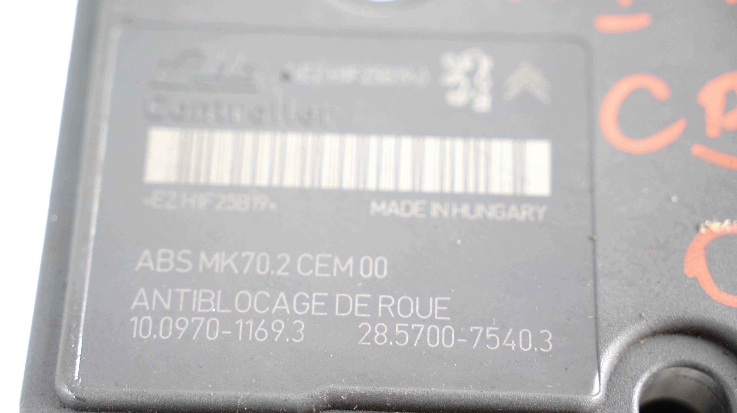 Pompa ABS Citroen C3 II 09-12R 1747030826 image 3