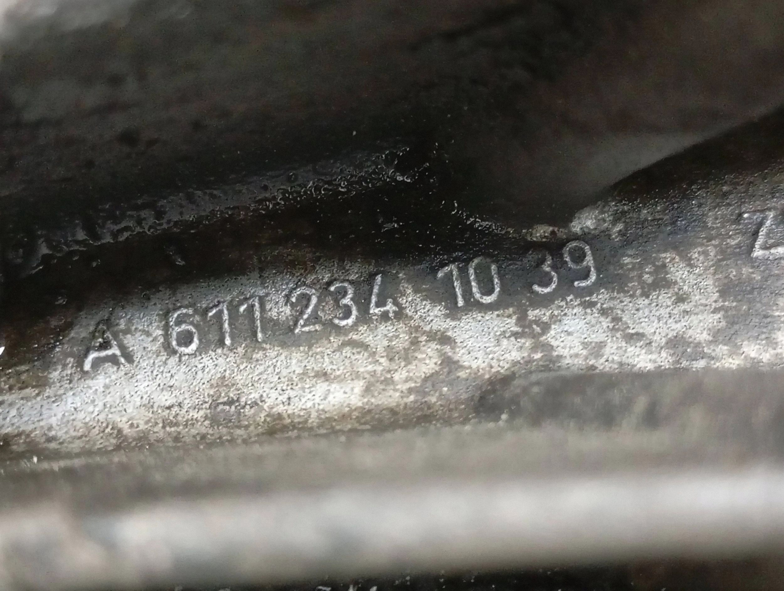 Mercedes Sprinter 906 2.2 CDI spanrol alternator A6112341039 image 4