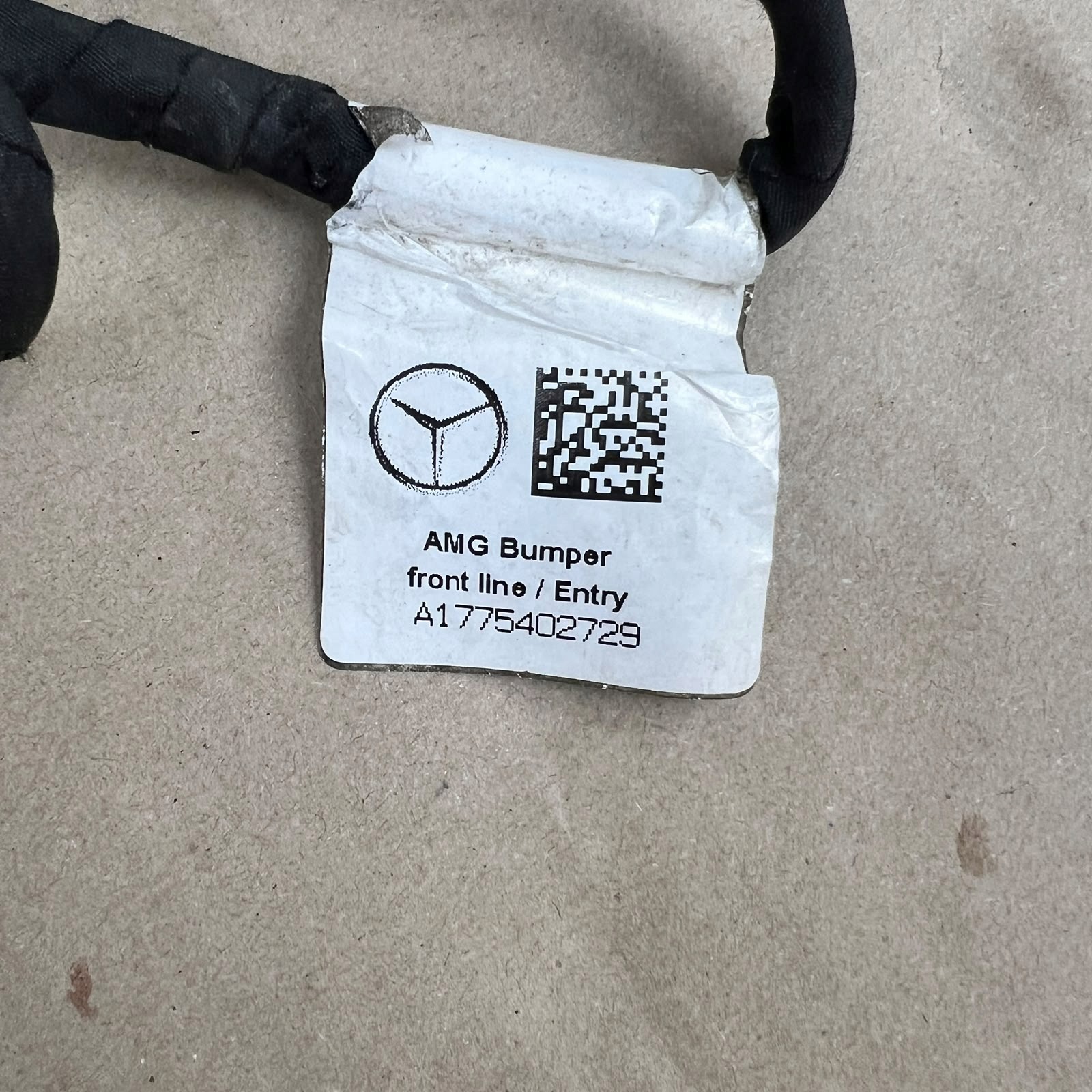 Mercedes A-Class W177 PDC Wiring Harness A1775402729 Front Bumper