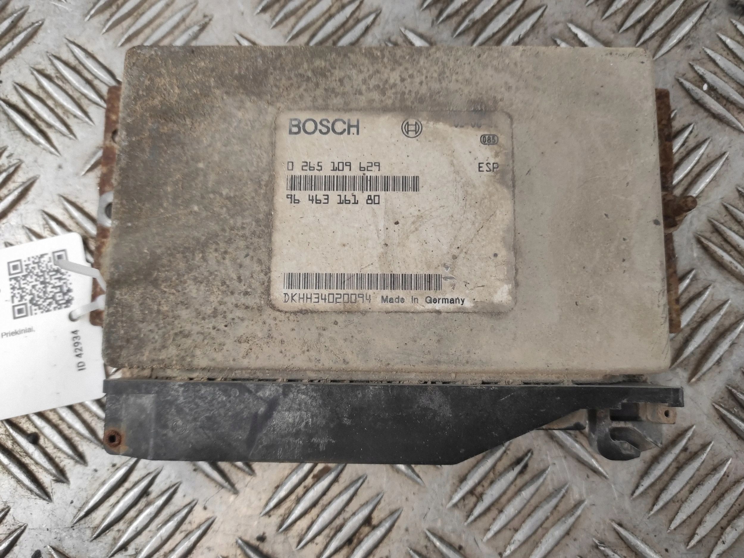 Module ESP Peugeot 607 2.2 - 0265109629 image 3