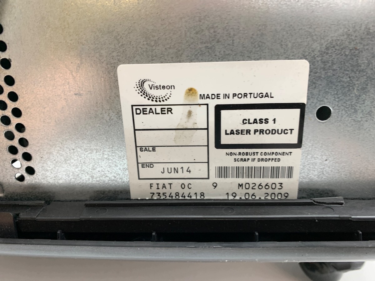Radio Fiat Bravo II 735484418 Multimédia image 4