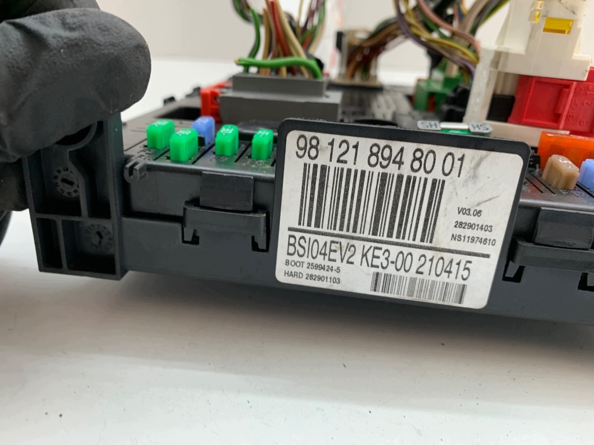 Module BSI Citroën Berlingo II 9812189480 image 5
