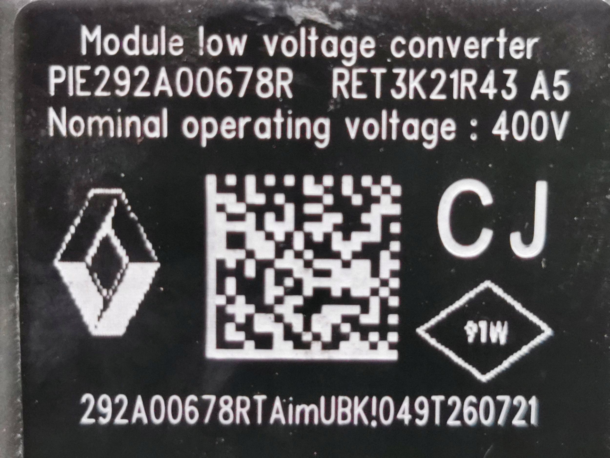 Renault Zoe Invertteri 292a00678r image 8